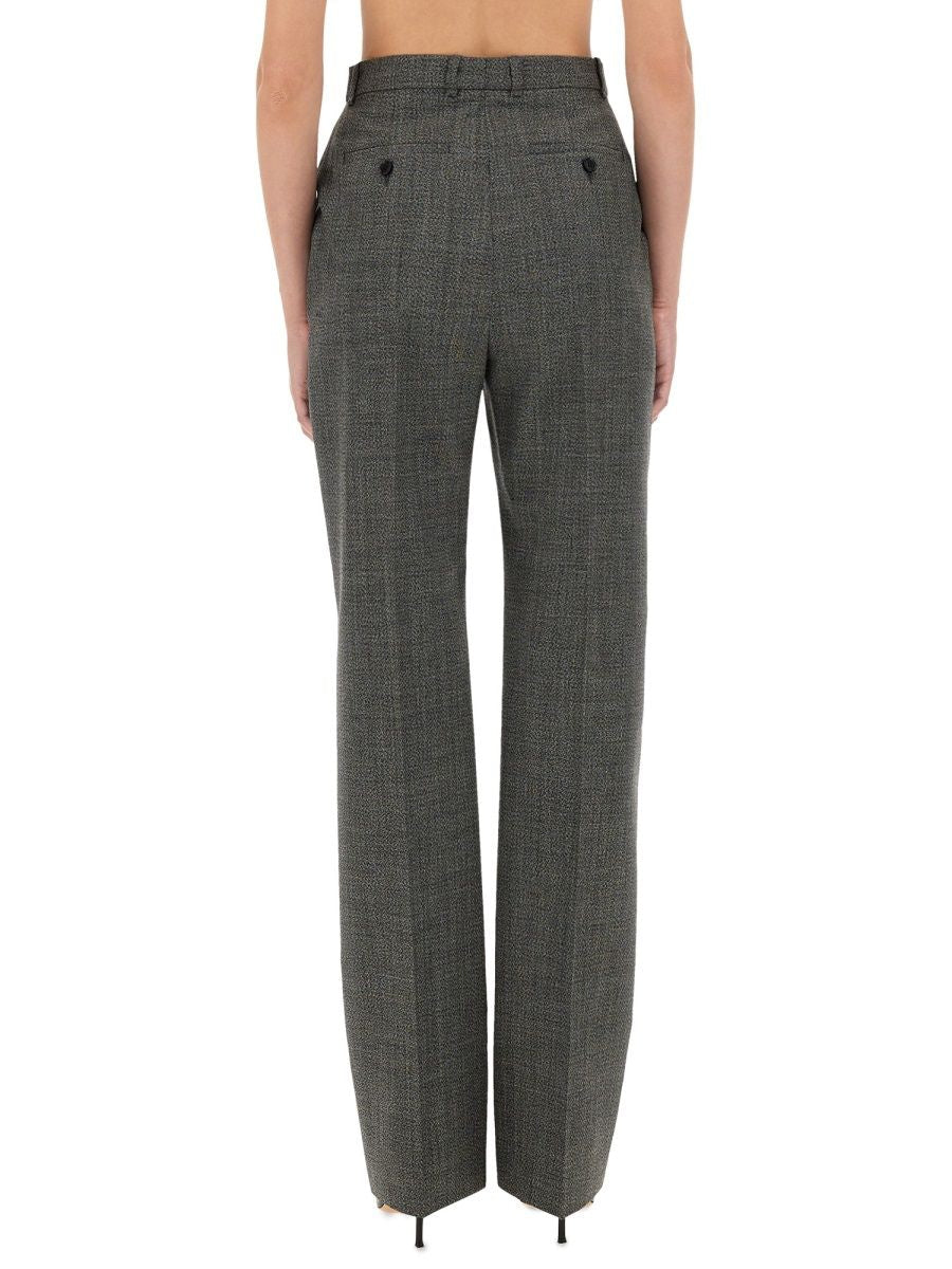 ALEXANDER MCQUEEN Straight Leg Wool Pants - Size 40