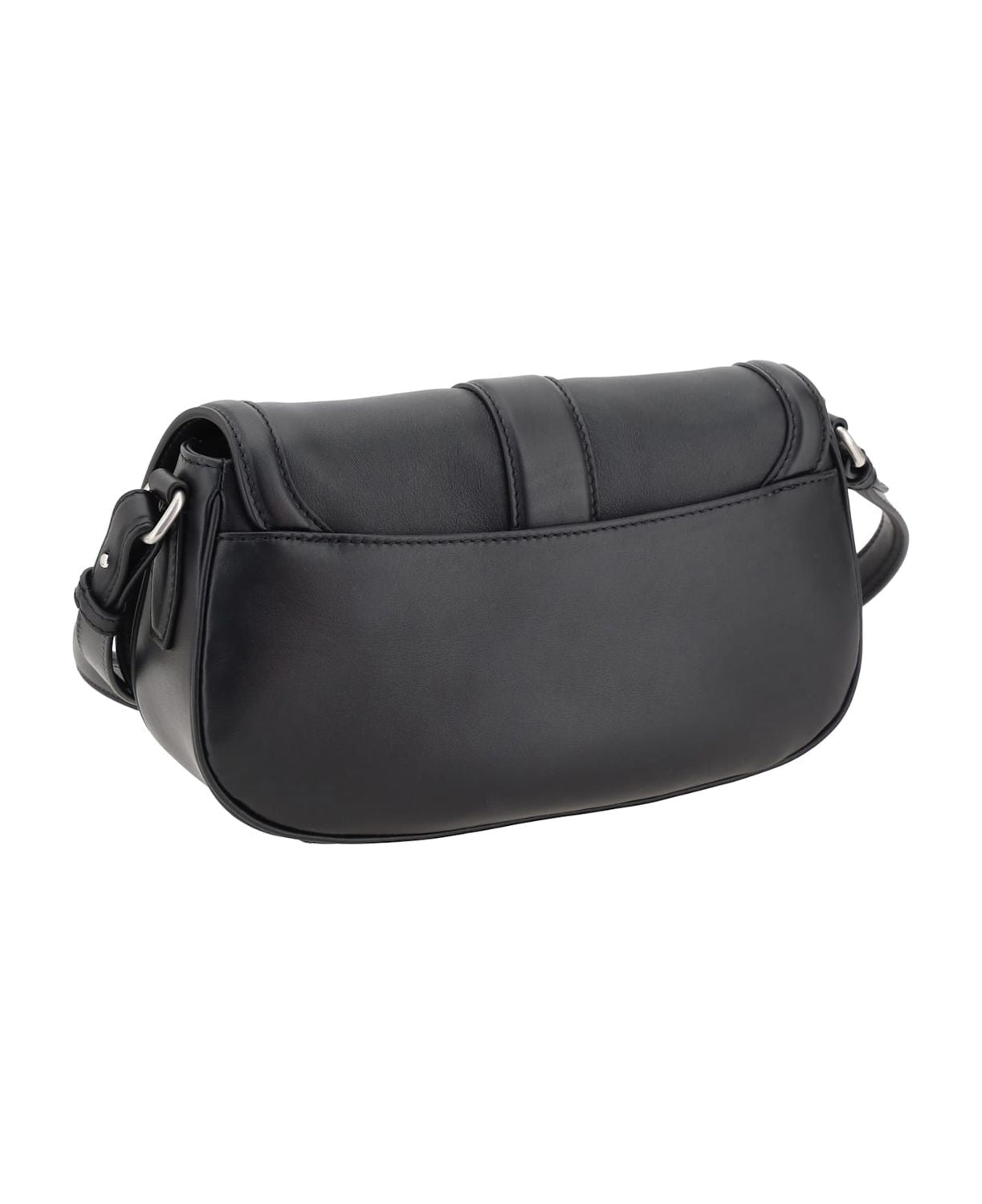 ALEXANDER MCQUEEN Smooth Leather Pouch Handbag