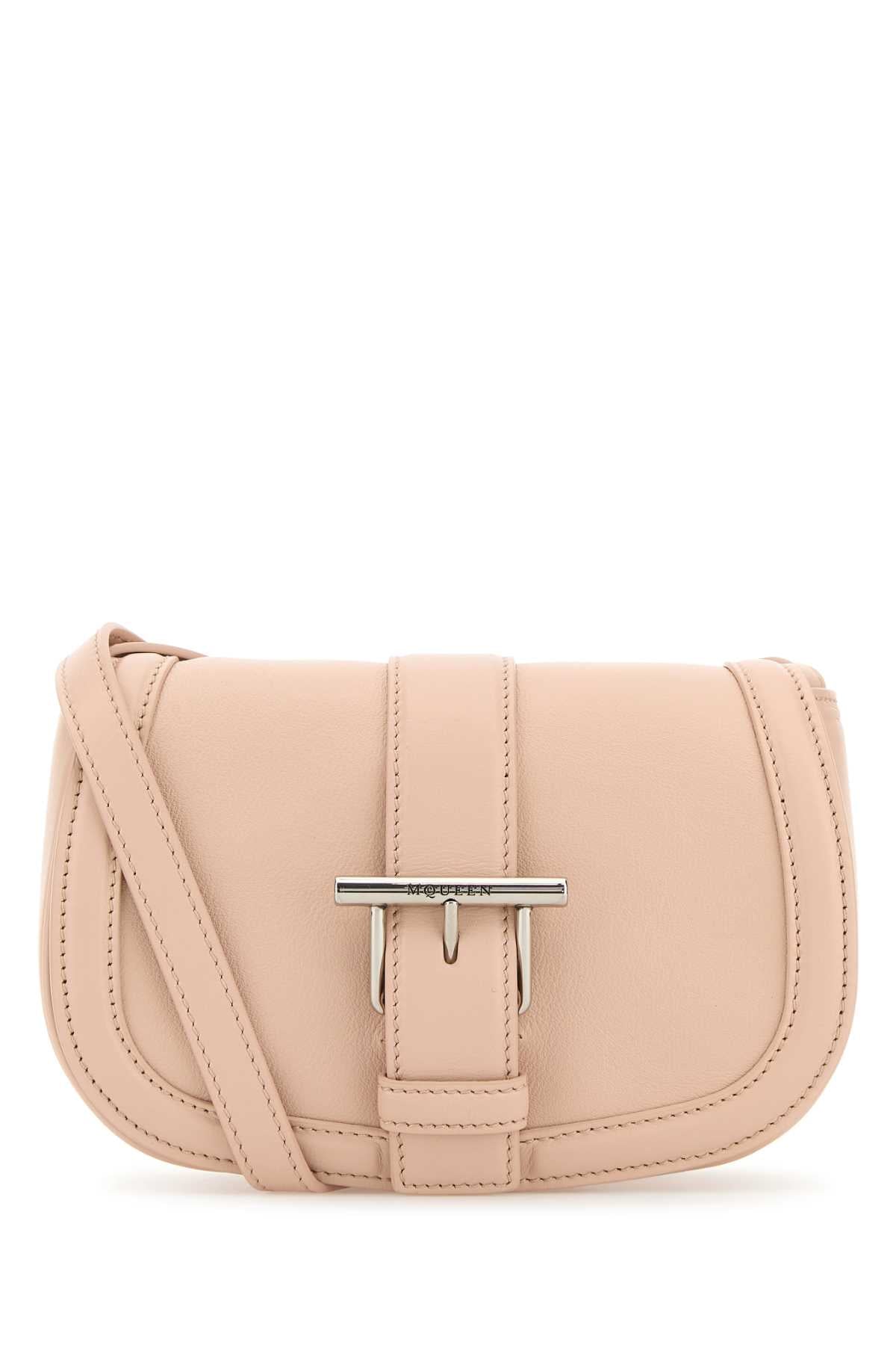 ALEXANDER MCQUEEN Mini Leather Satchel Crossbody Handbag