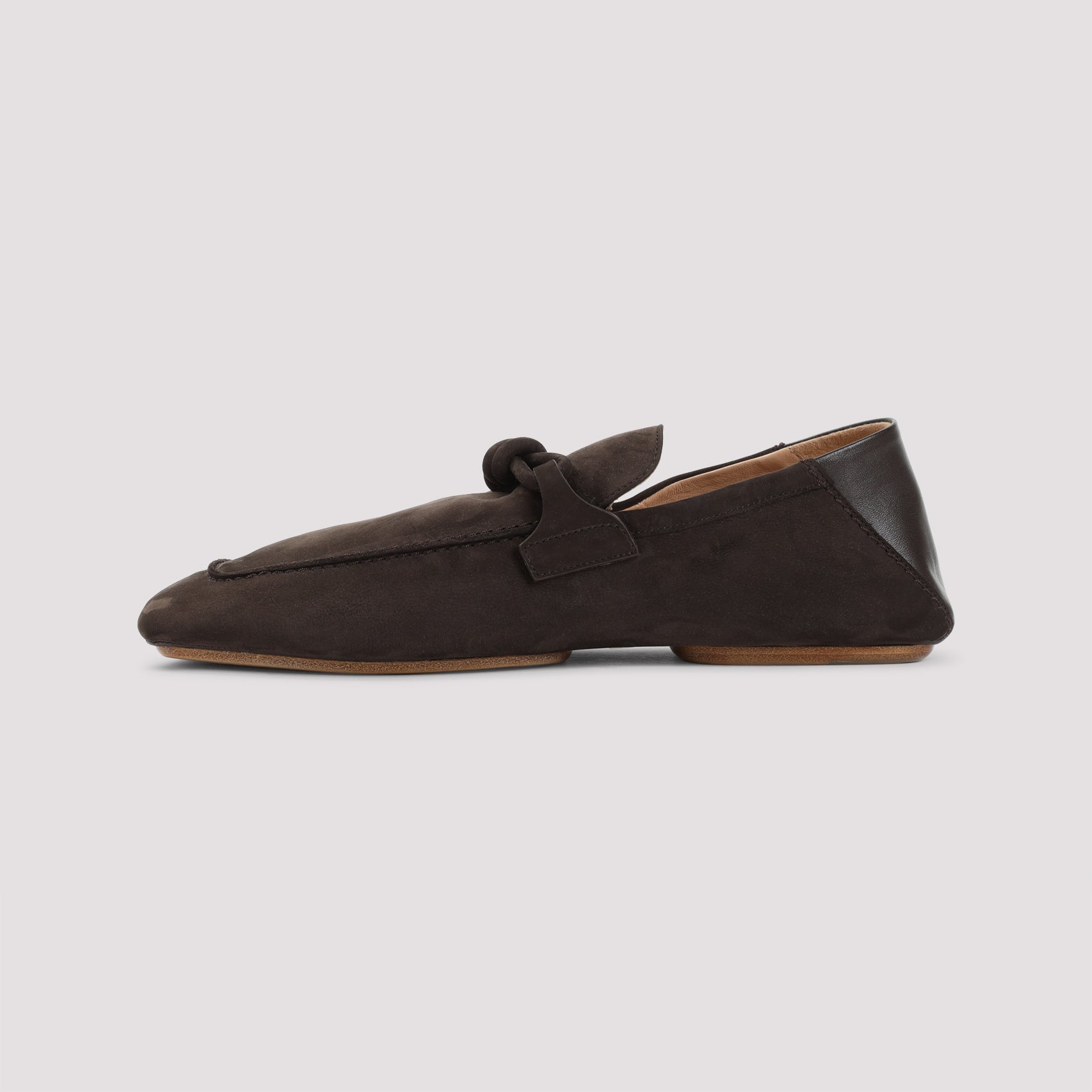 BOTTEGA VENETA Knot Loafers in Suede for Men