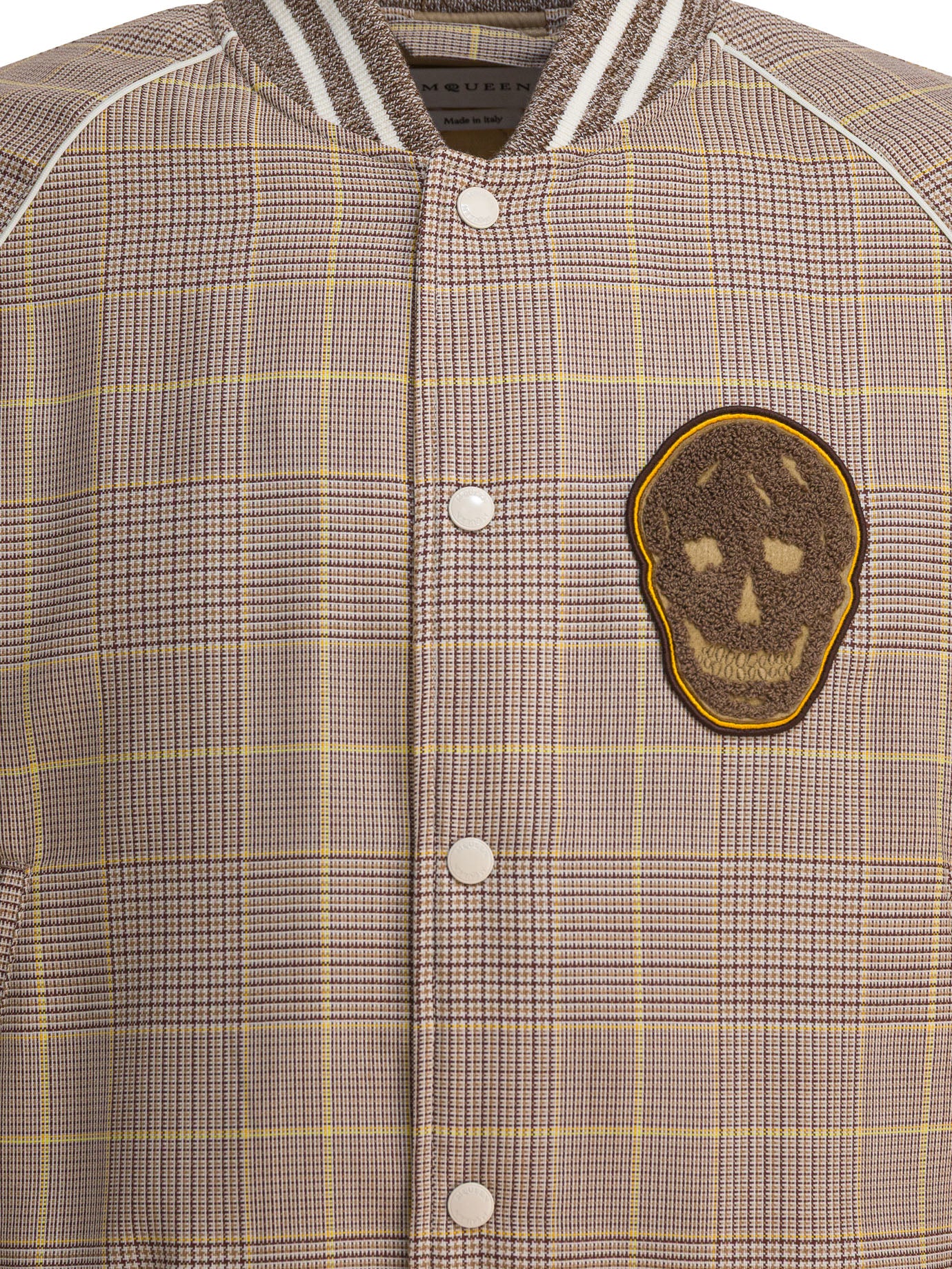 ALEXANDER MCQUEEN Men's Wool Blouson Jacket