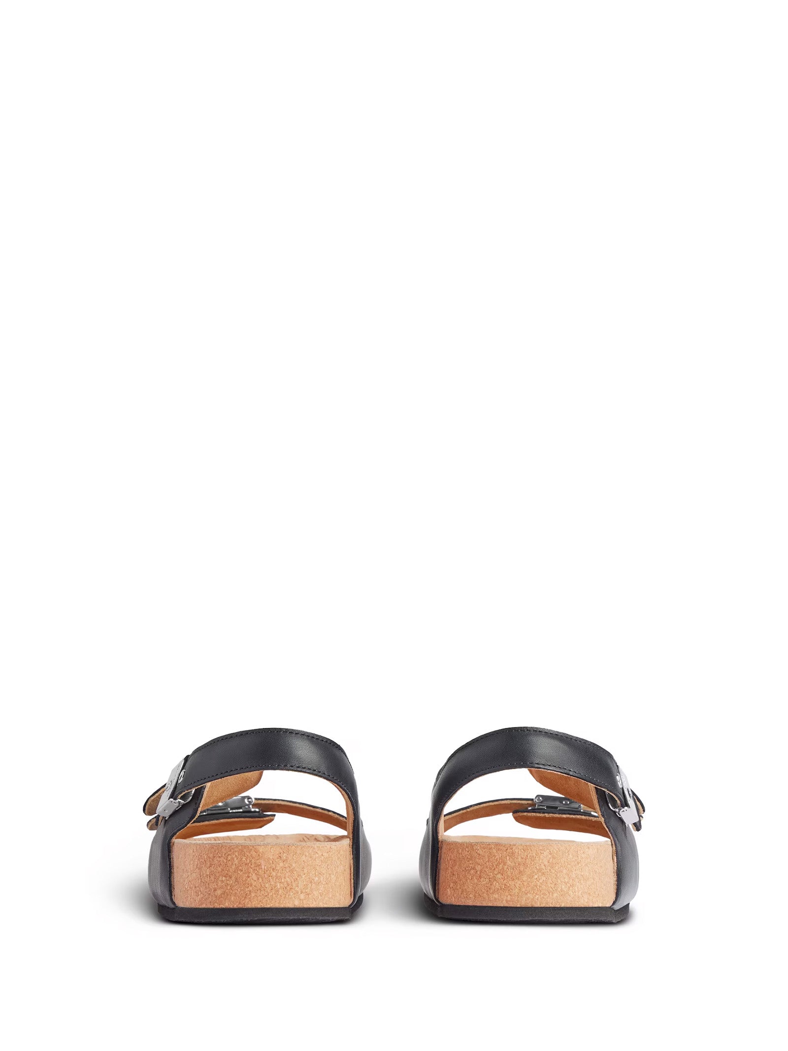 BALENCIAGA 100% Leather Sandals for Women - FW25 Collection