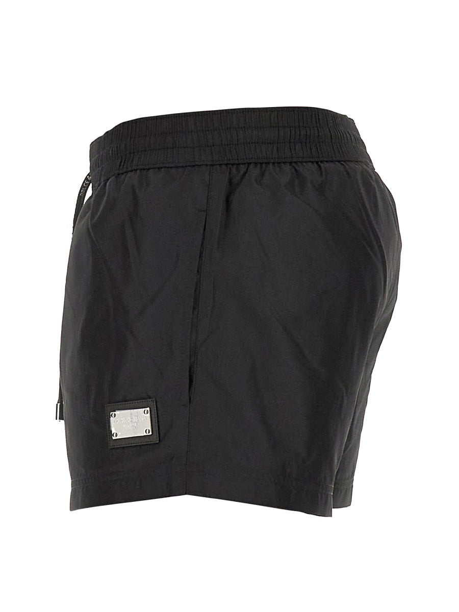 DOLCE & GABBANA Men's Boxer Swimshorts - Regular Fit