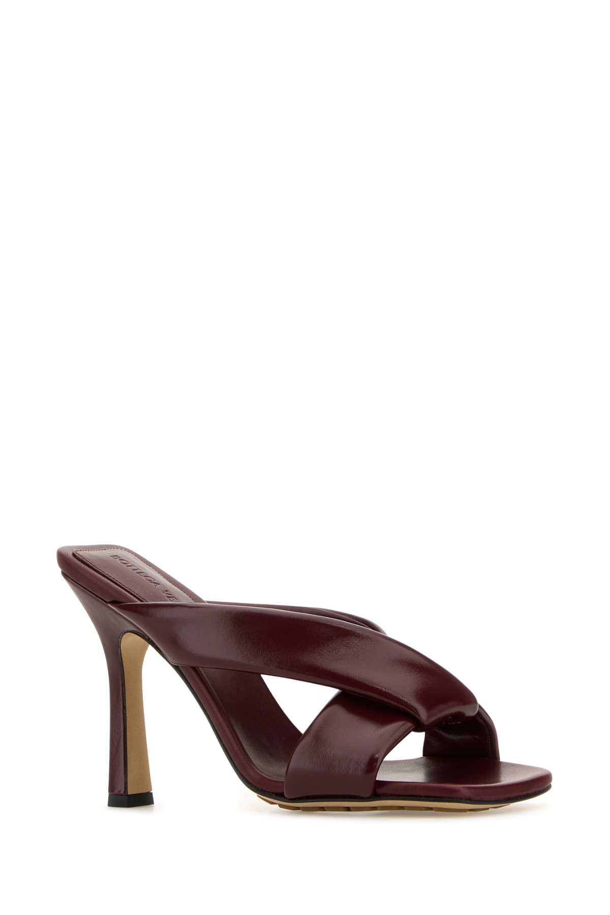 BOTTEGA VENETA Leather Riva Flat Sandals for Women