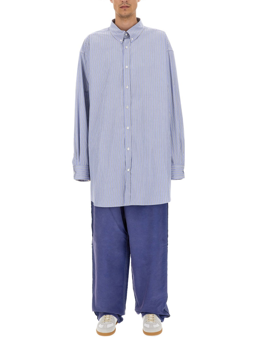 MAISON MARGIELA Oversized Oxford Shirt - Size 40