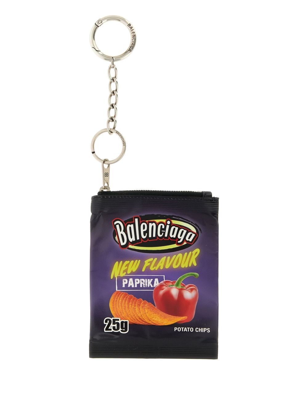 BALENCIAGA Chic Chips Charm Keyring