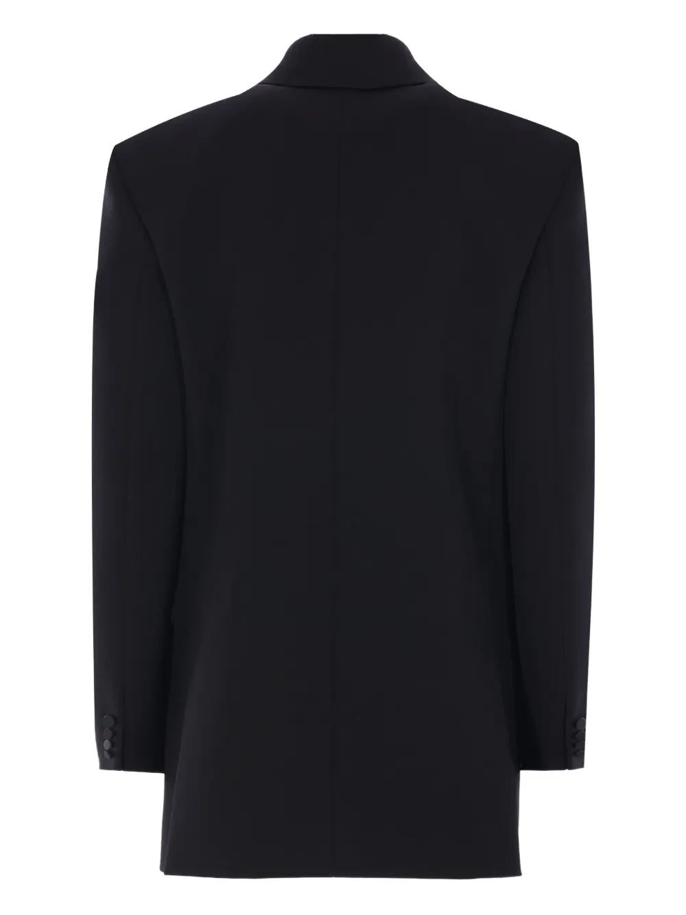 SAINT LAURENT Oversized Tuxedo Jacket, Size 36