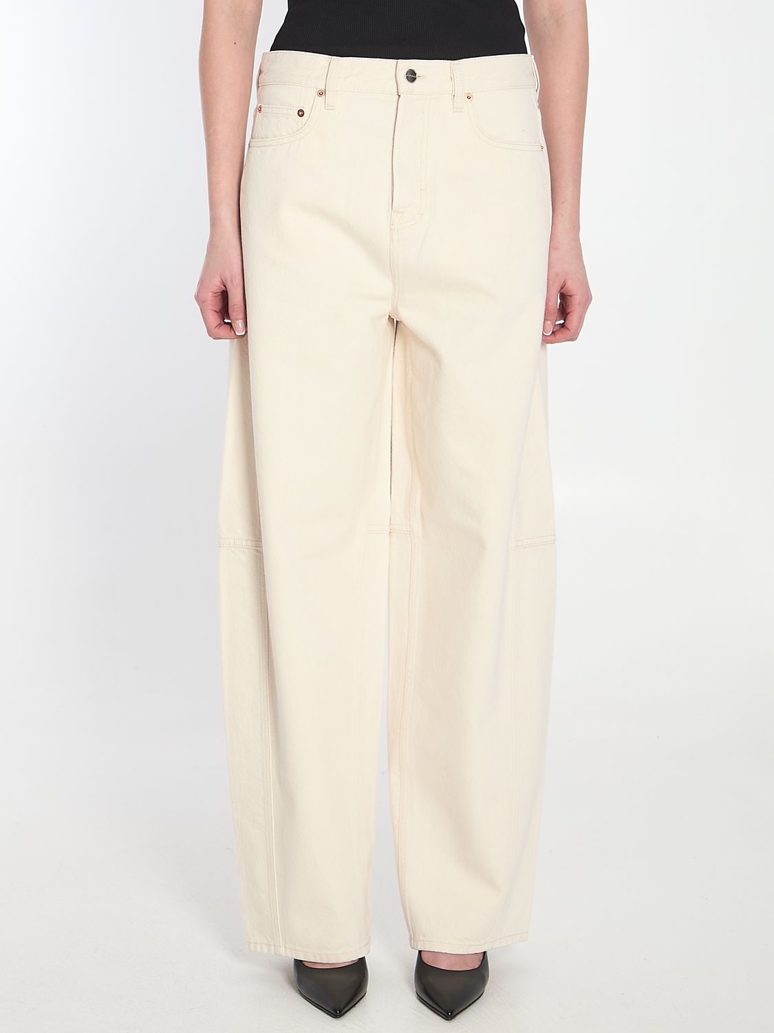 GUCCI High-Waist Tapered-Fit Trousers