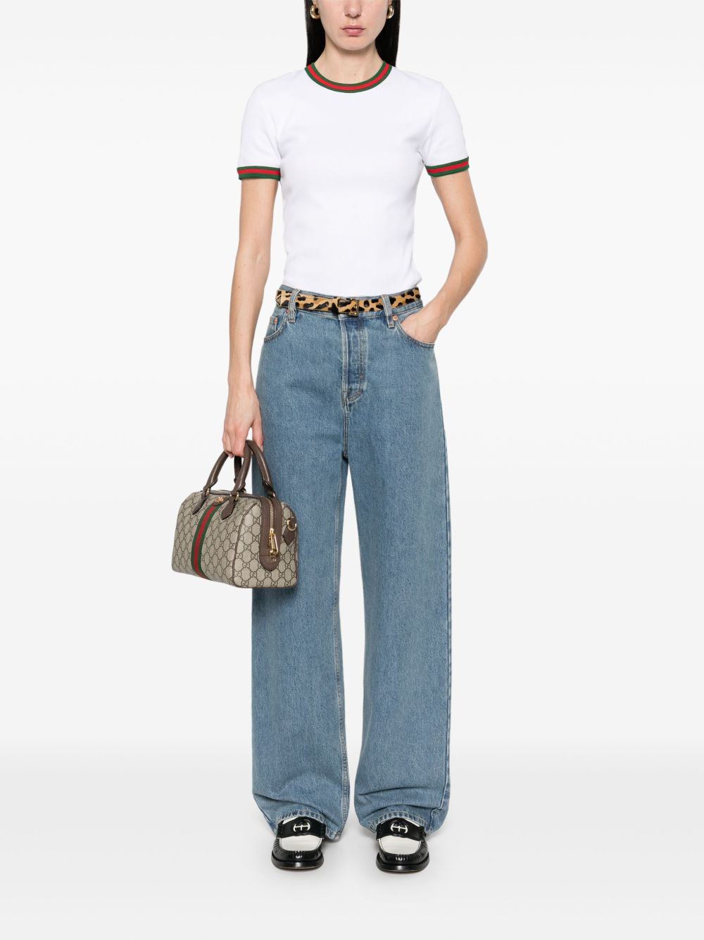 GUCCI Baggy Denim Cotton Jeans for Women