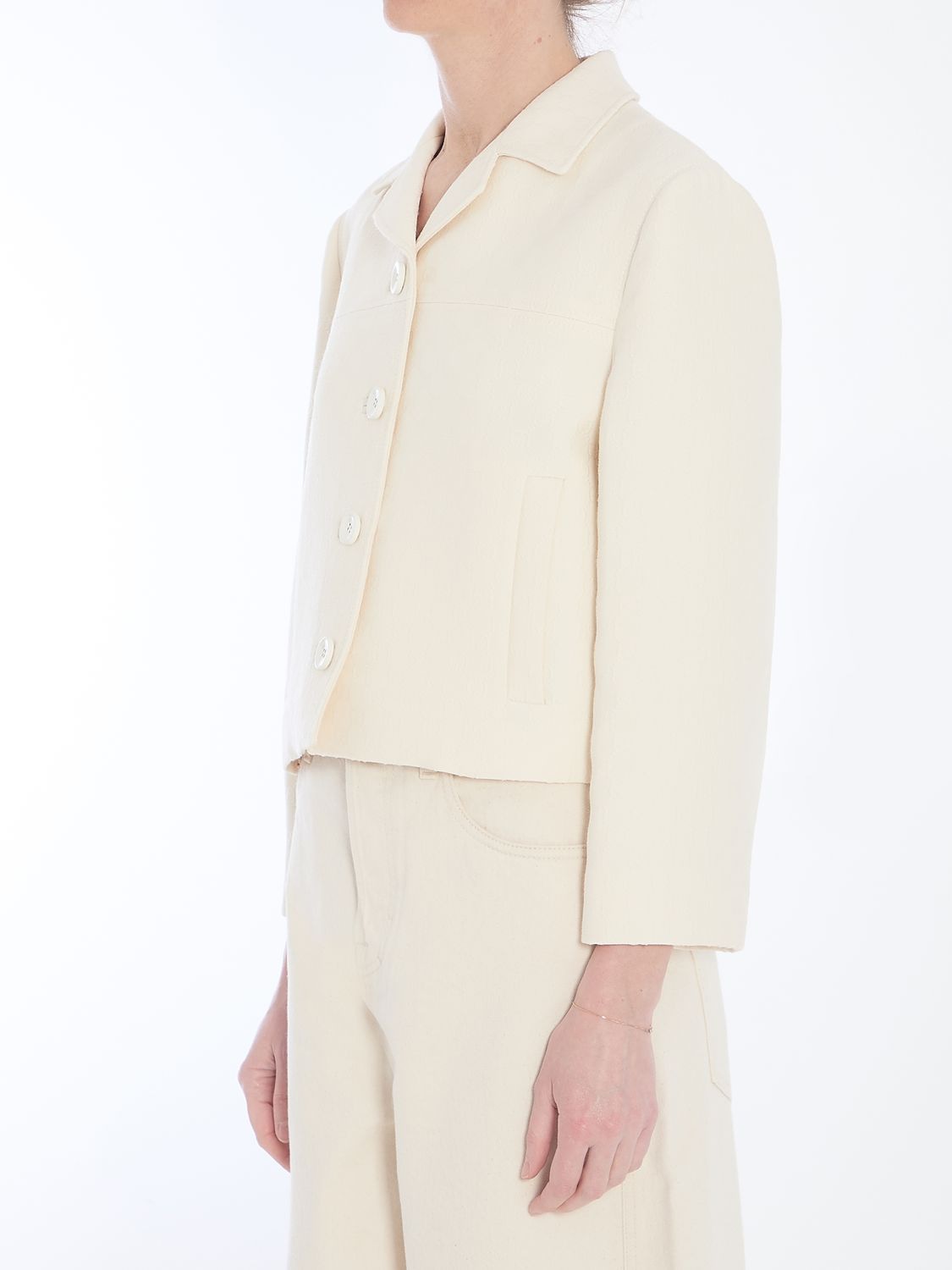 GUCCI Pleated Creased Jacket for Women