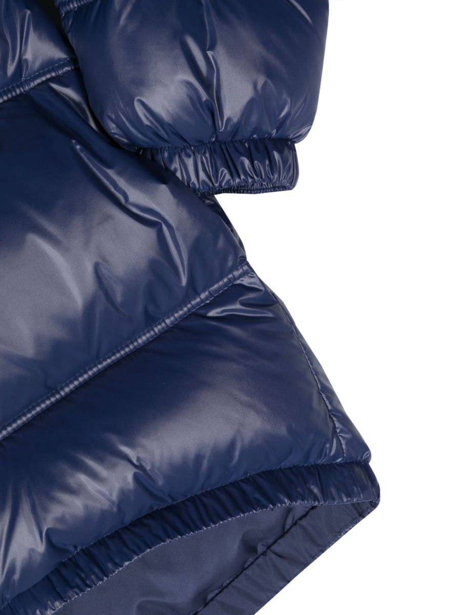 VERSACE Unisex Mini Down Jacket with Logo