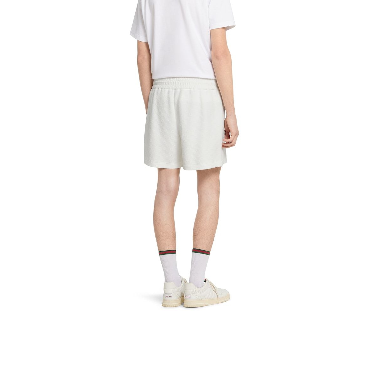 GUCCI Padded Basket Shorts for Men - FW25