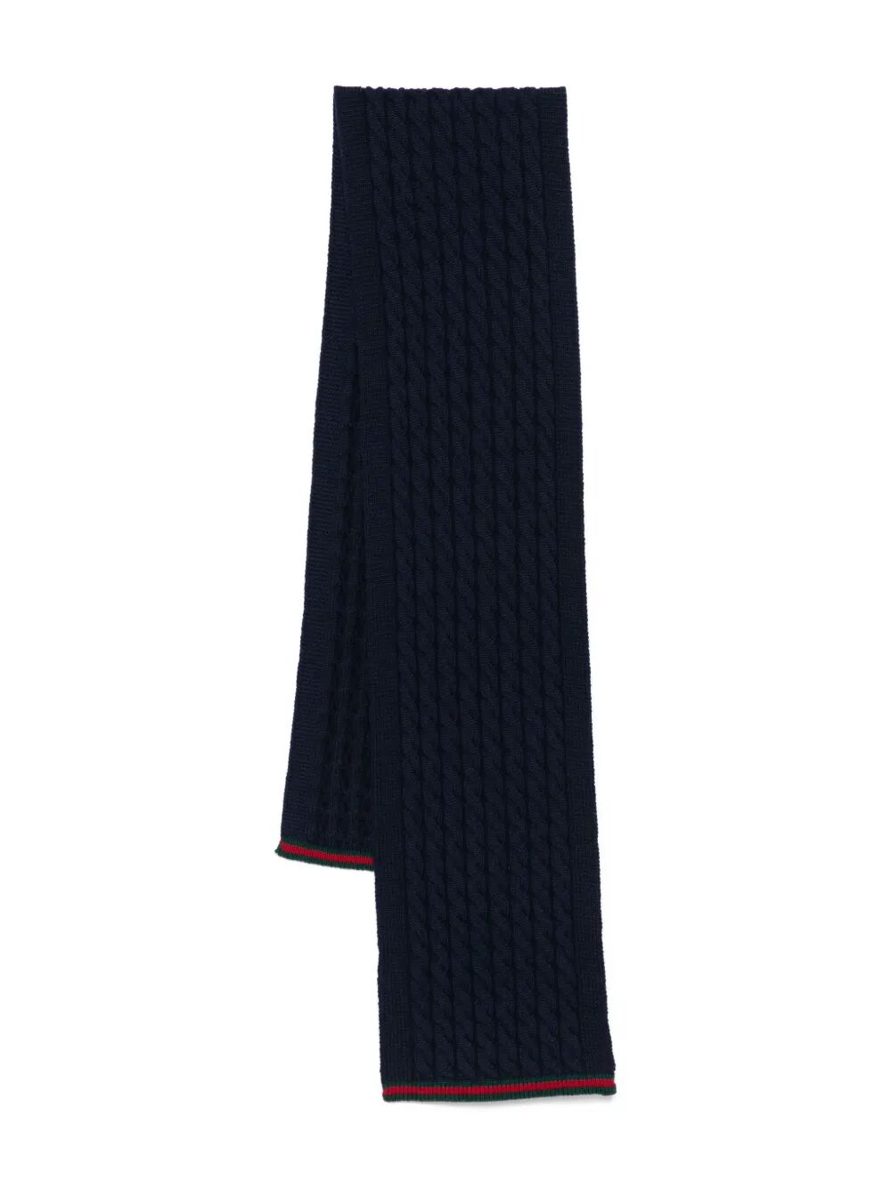 GUCCI KIDS Junior Long Tricot Scarf for Boys