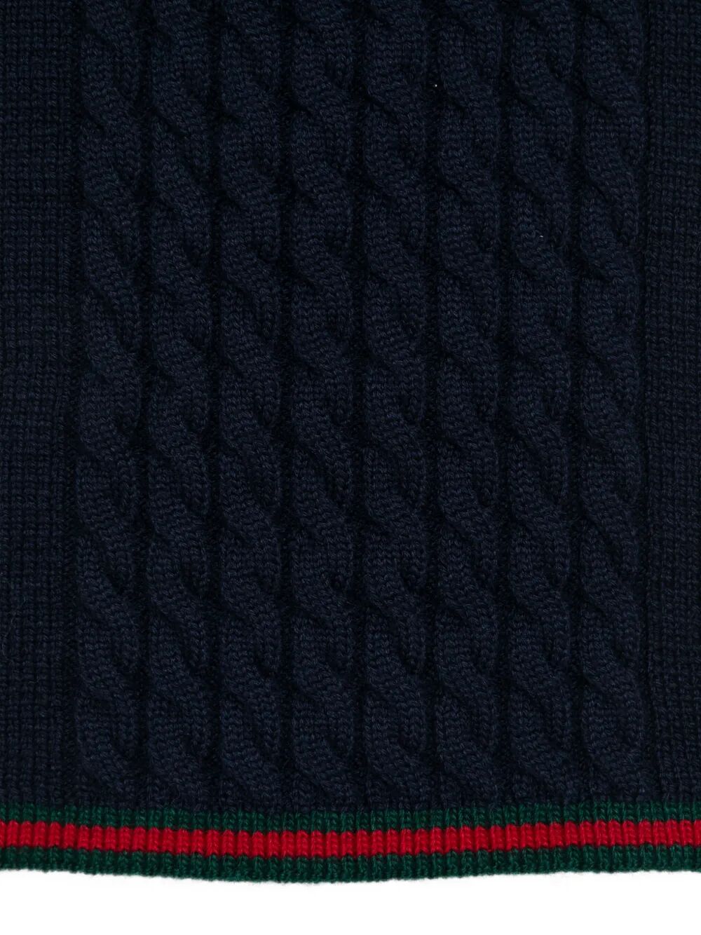 GUCCI KIDS Junior Long Tricot Scarf for Boys