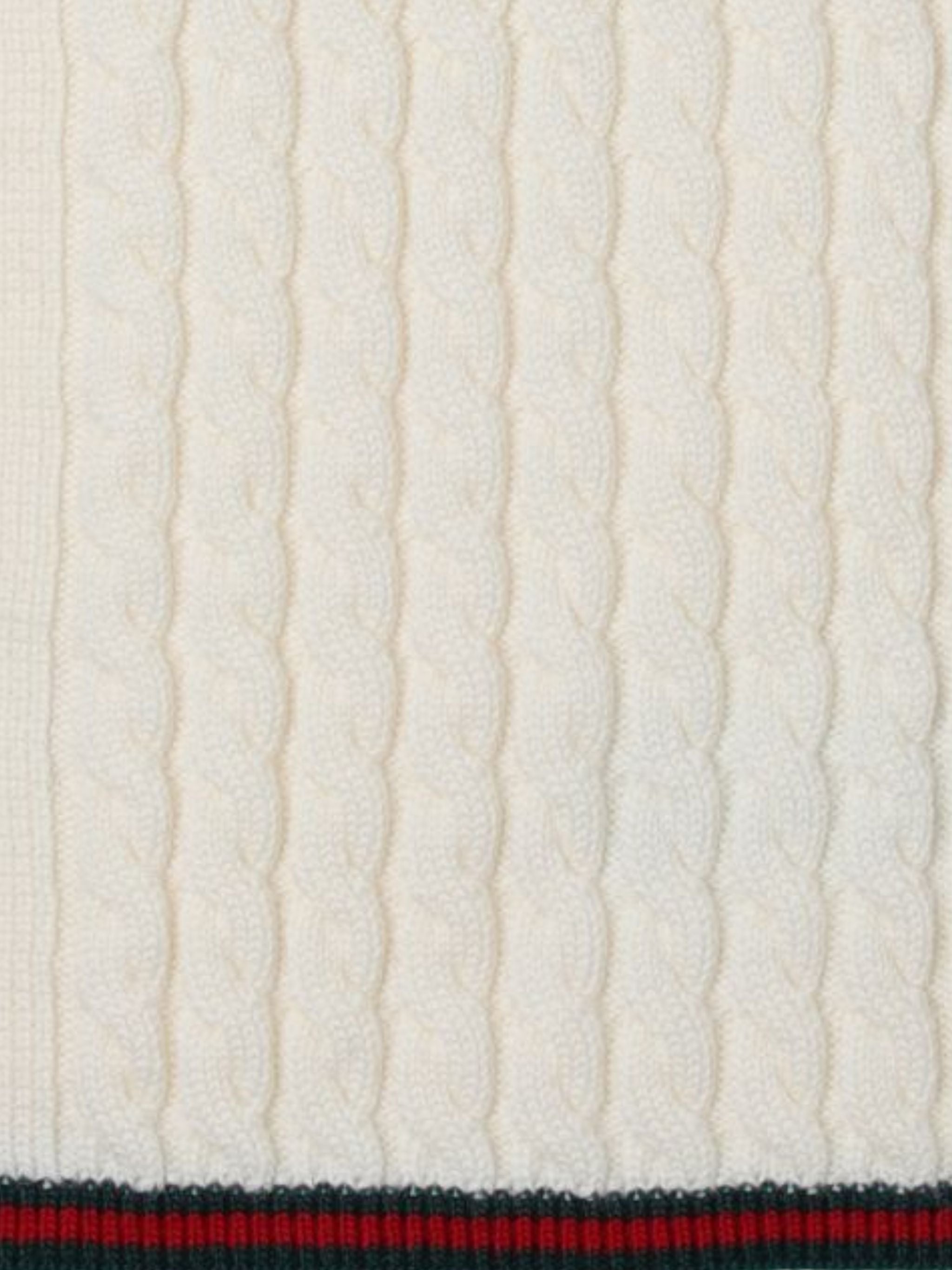 GUCCI KIDS Junior Long Tricot Scarf