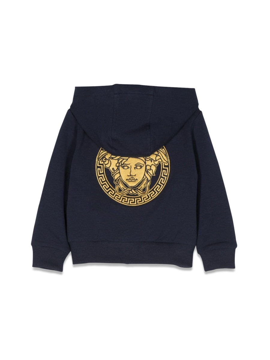VERSACE Mini Medusa Zipper Hoodie
