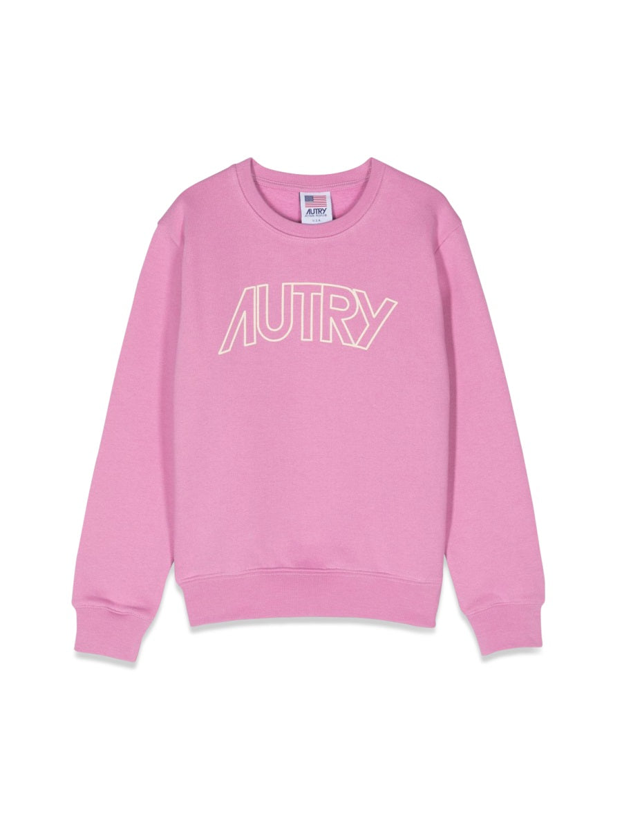 AUTRY Logo Crewneck Sweatshirt for Mini Fashionistas