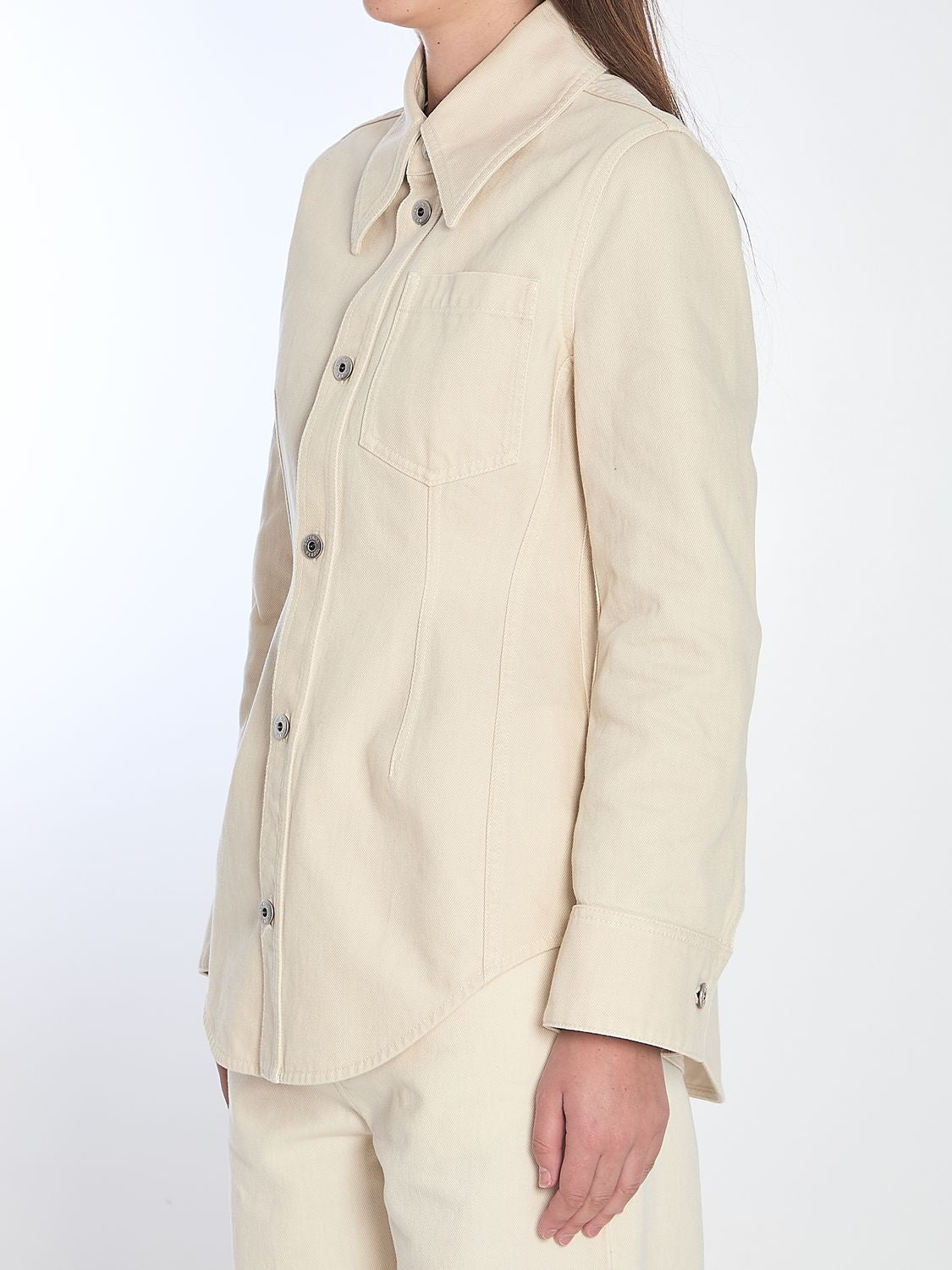 BOTTEGA VENETA Fitted Denim Shirt