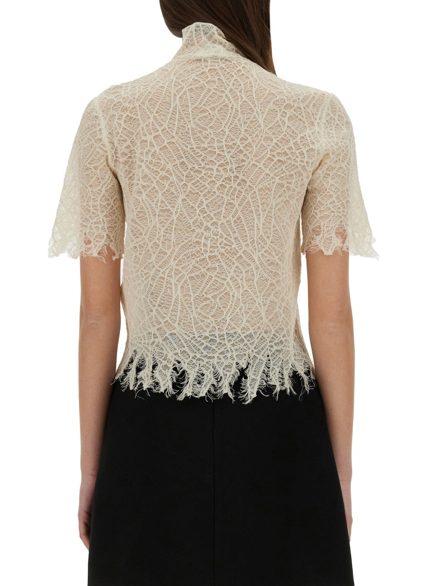 ALEXANDER MCQUEEN Lace T-Shirt