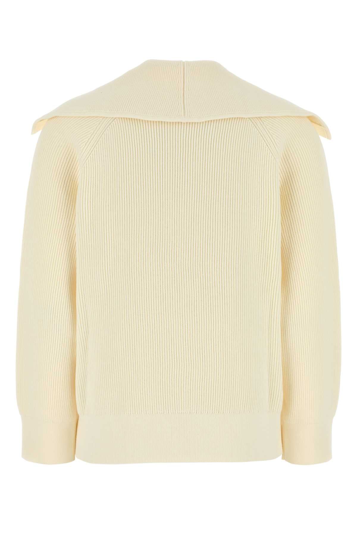 BOTTEGA VENETA Ribbed Cotton Cardigan - Size S
