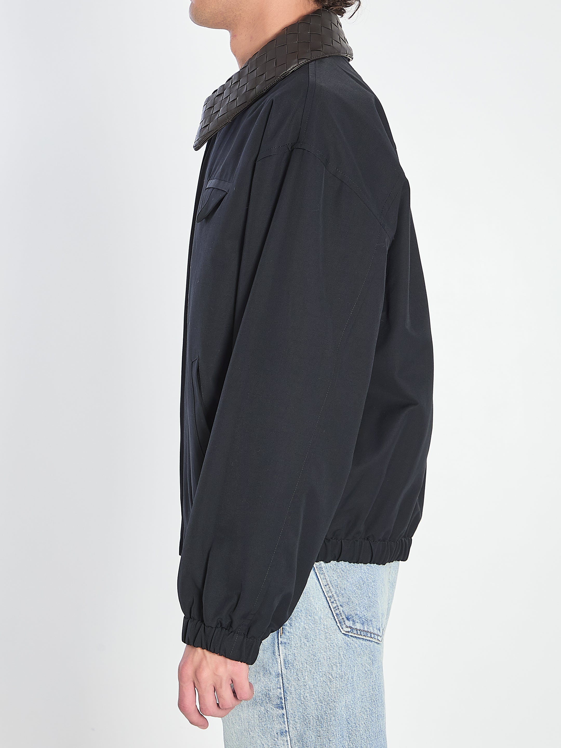 BOTTEGA VENETA Technical Cotton Jacket - Size 50 IT