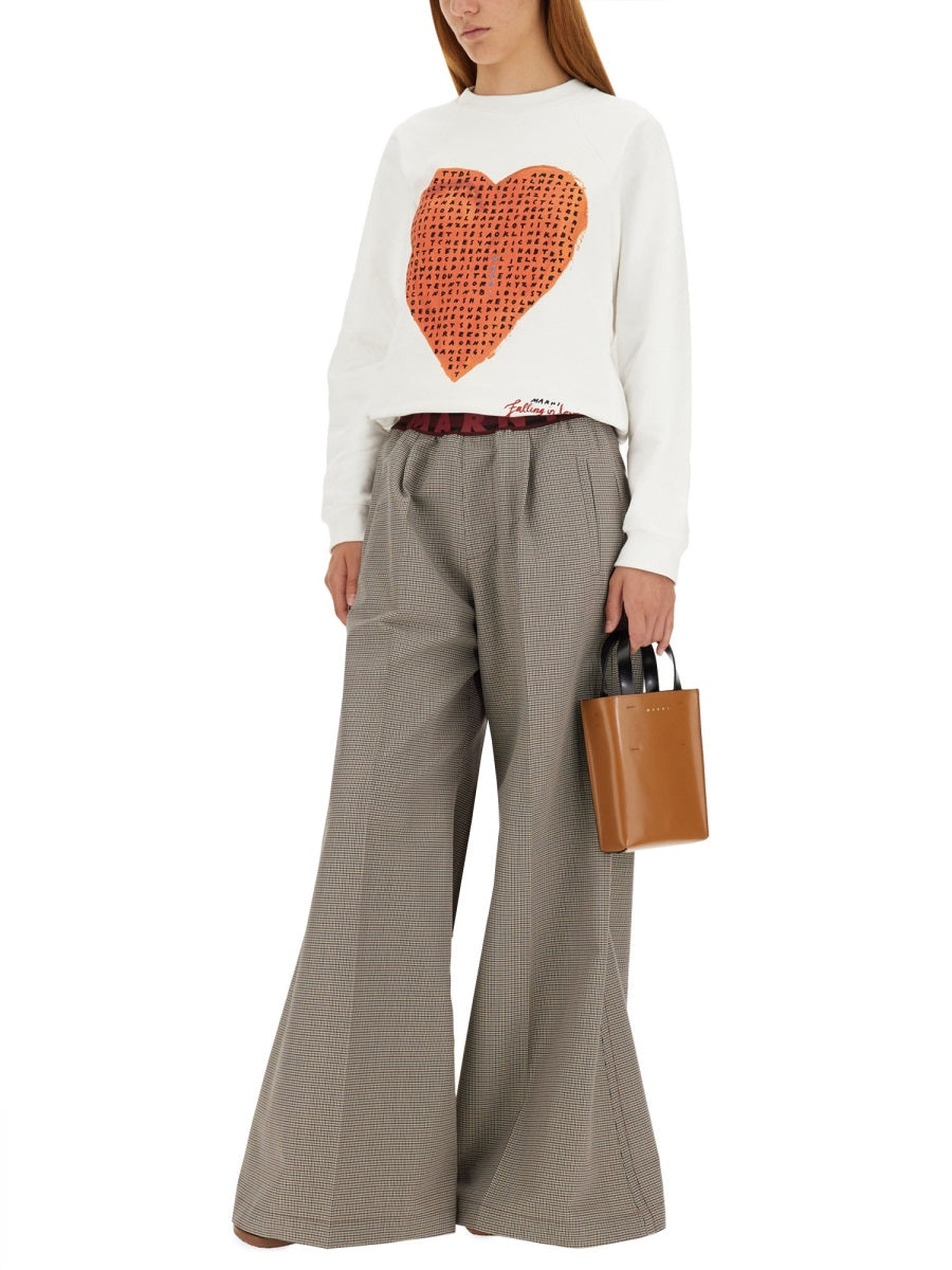 MARNI Plaid Regular Fit Pants - Size S