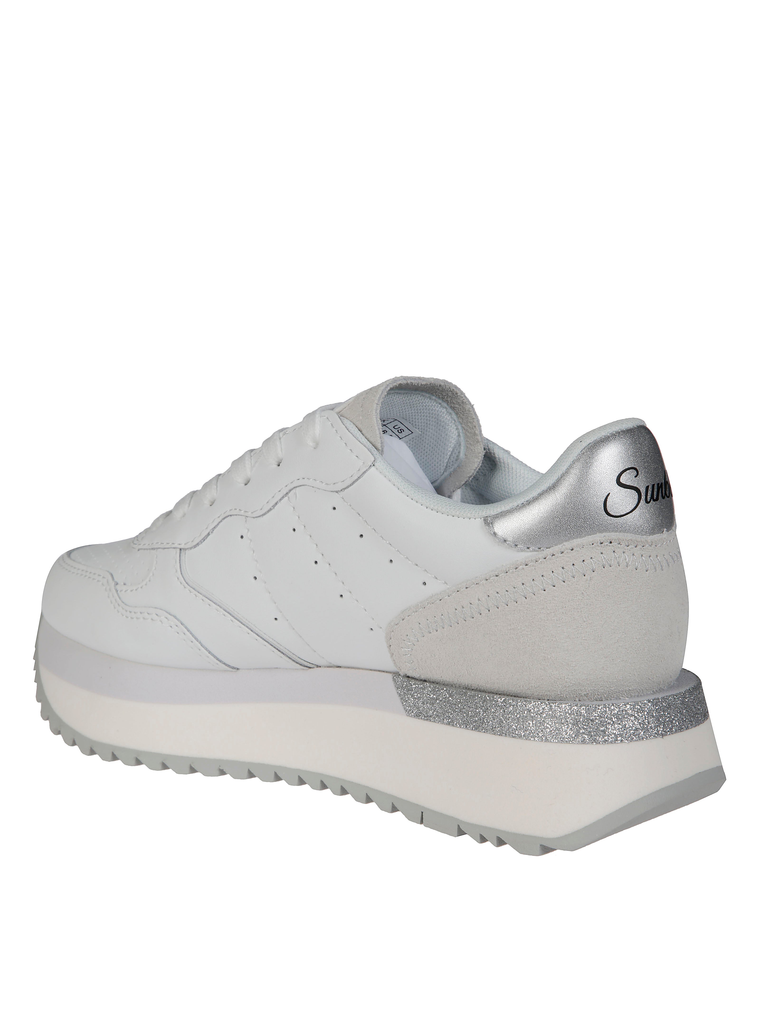 SUN 68 Big Ally Leather Sneakers for Men