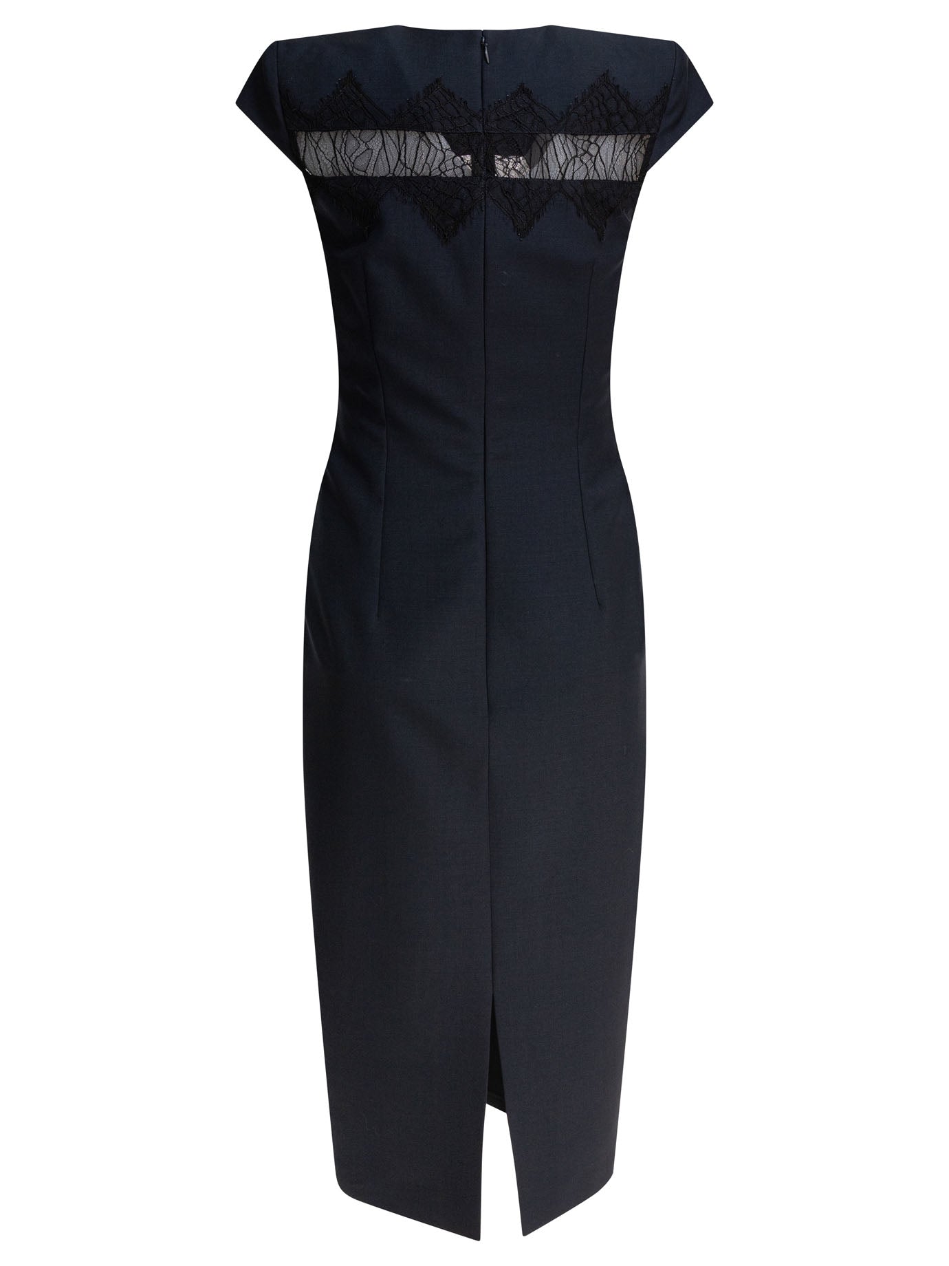 ALEXANDER MCQUEEN Sophisticated Mini Wool Dress for Women