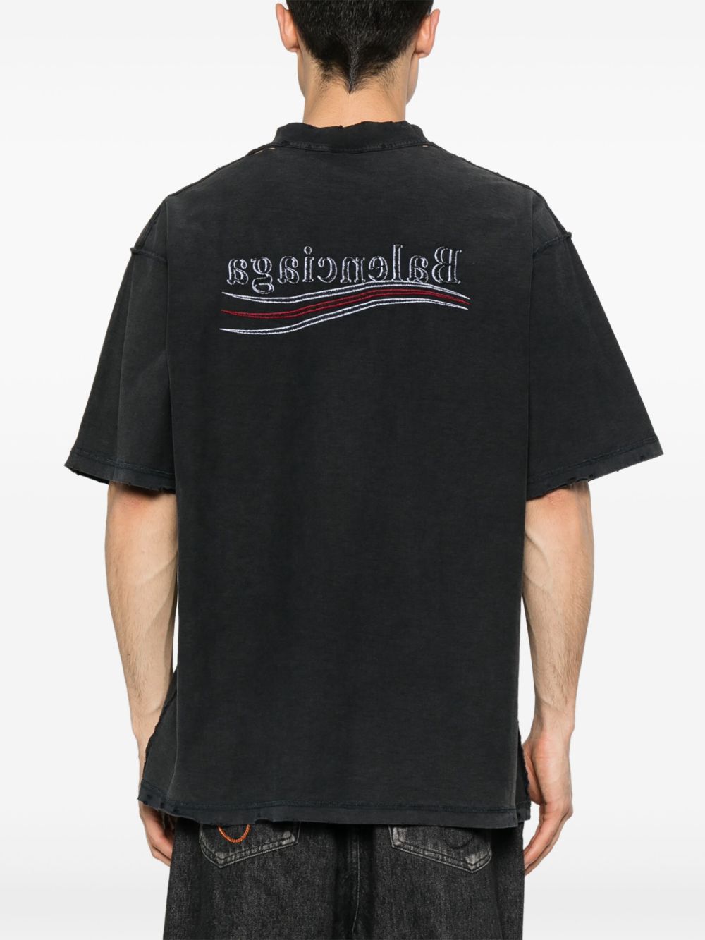 BALENCIAGA Oversized Cotton T-Shirt