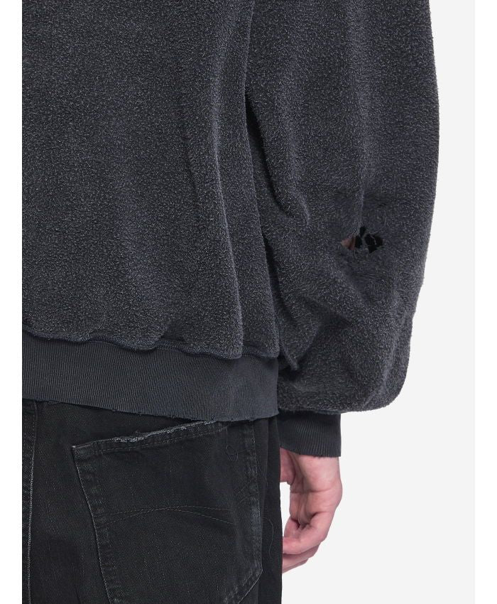 BALENCIAGA Large Zip-Up Hoodie for Men