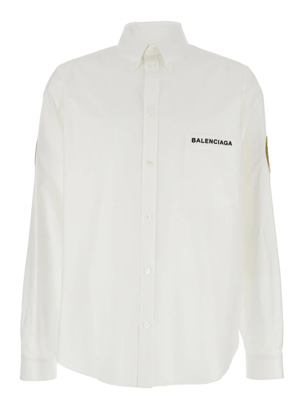 BALENCIAGA Uniform Merch Button-Down Shirt