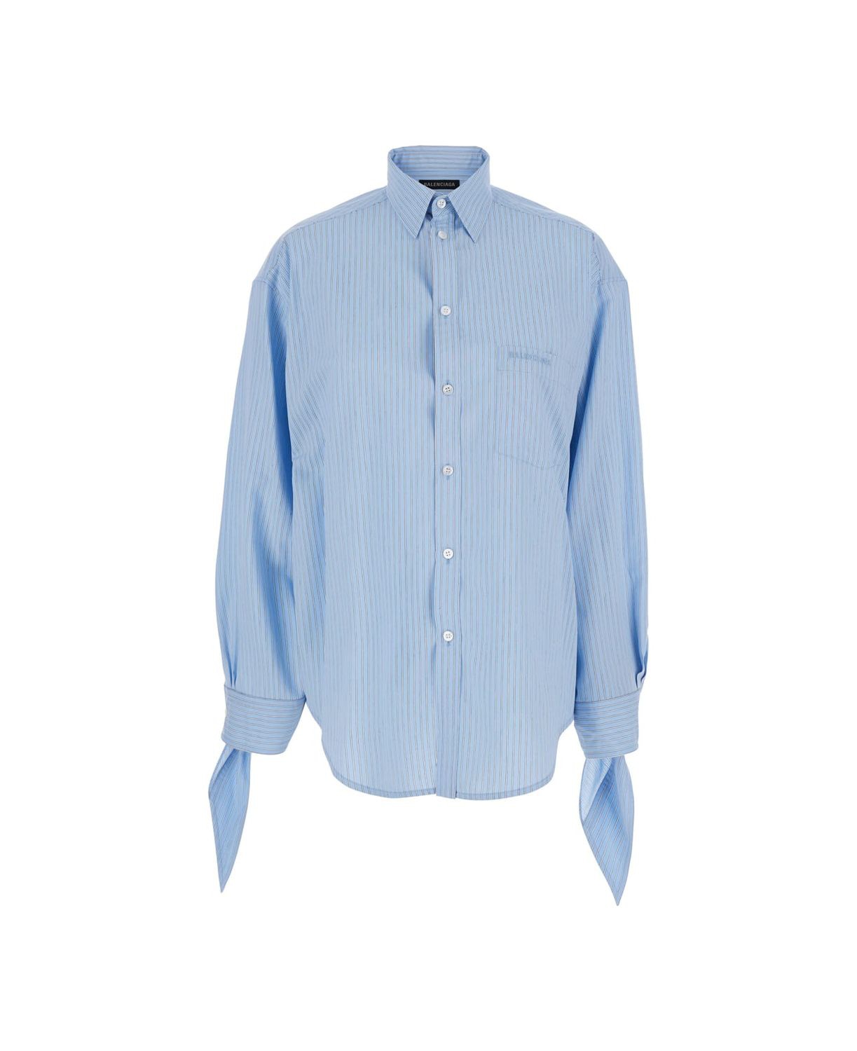 BALENCIAGA Knot-Detail Blouse for Women - SS25