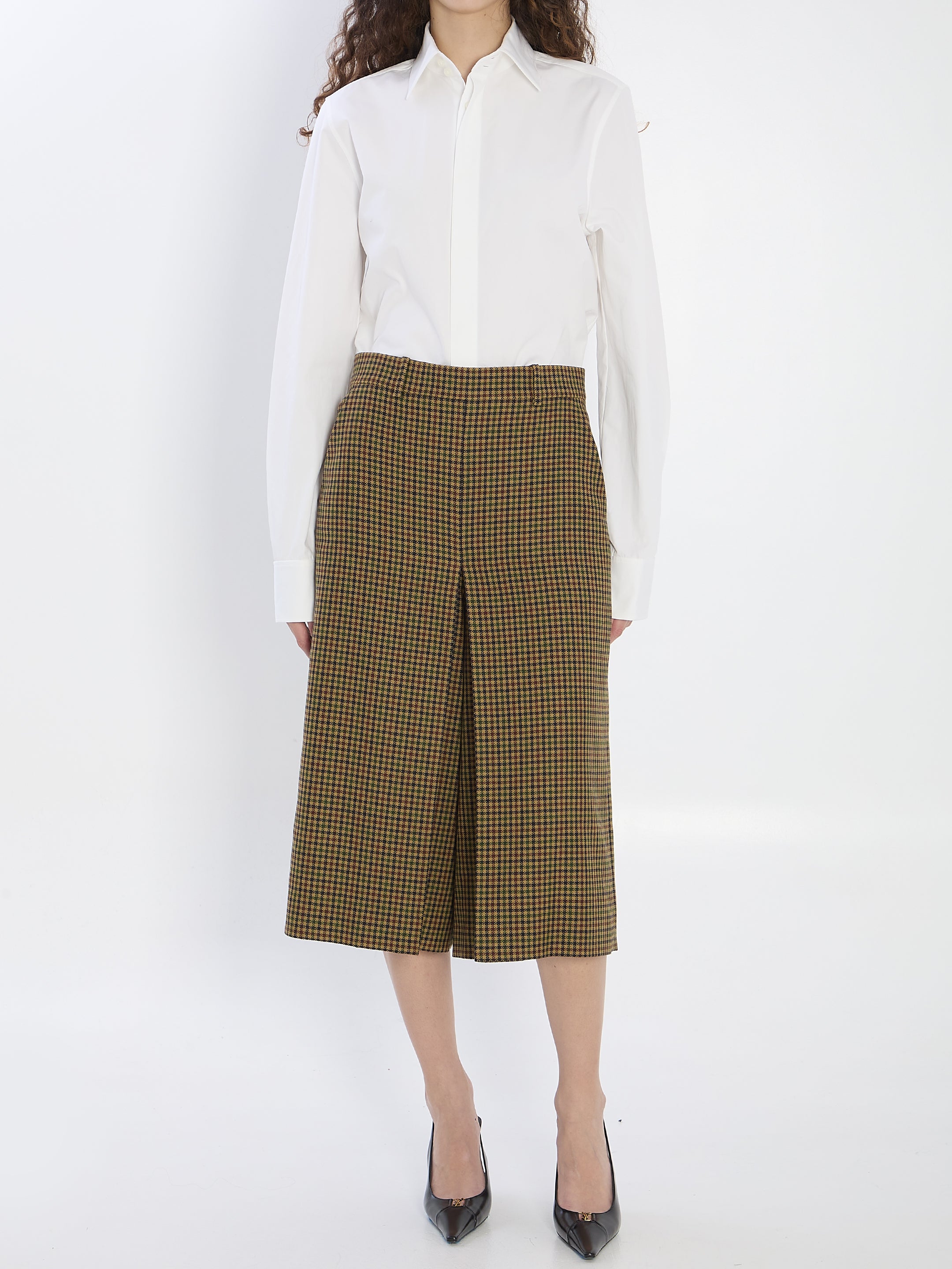 SAINT LAURENT Wool Pants Skirt - Size 40