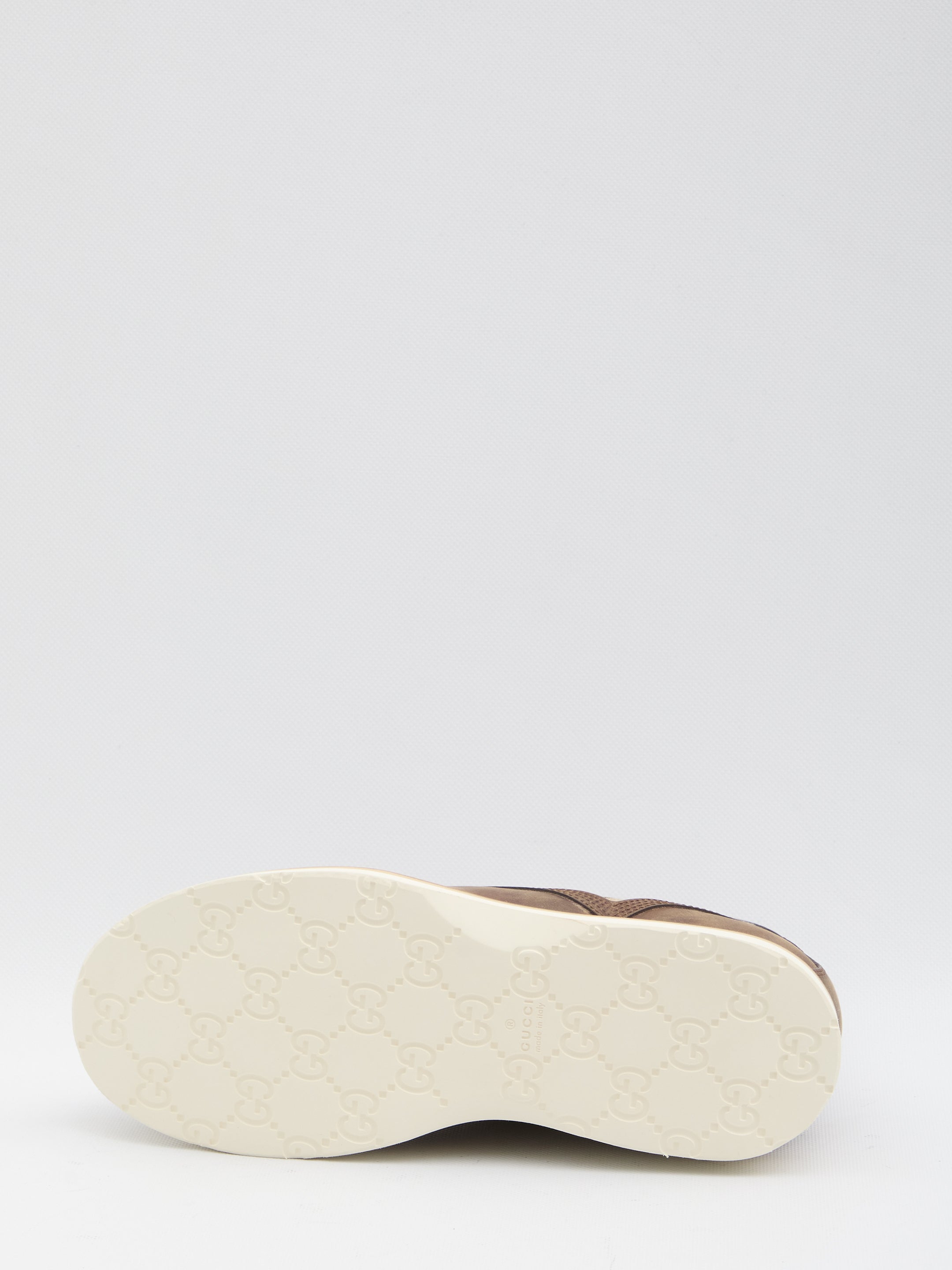 GUCCI Laced Ankle Boot with GG Insert