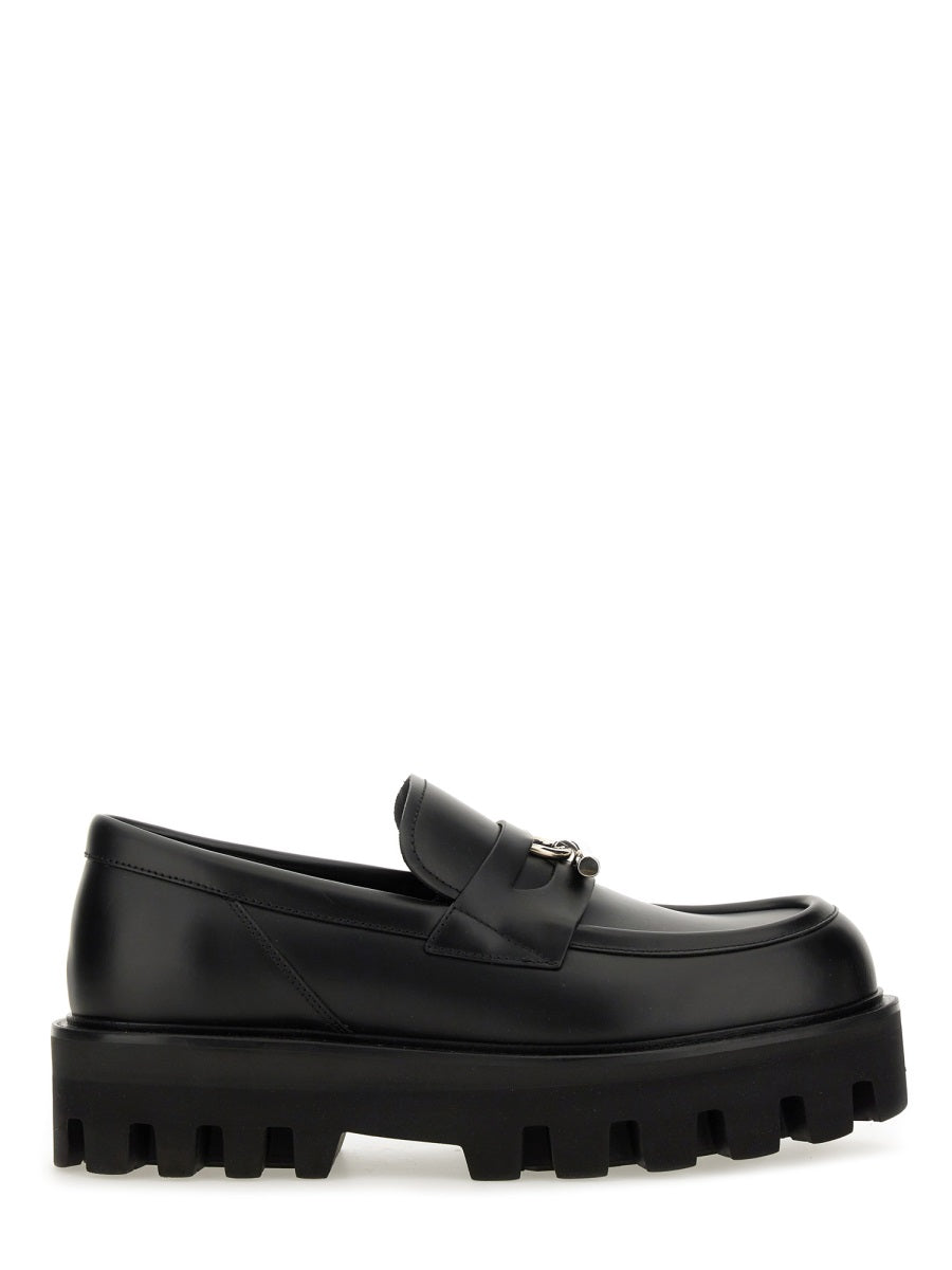ALEXANDER MCQUEEN Luxury Bullskin Loafers for Men - Fall/Winter 2025