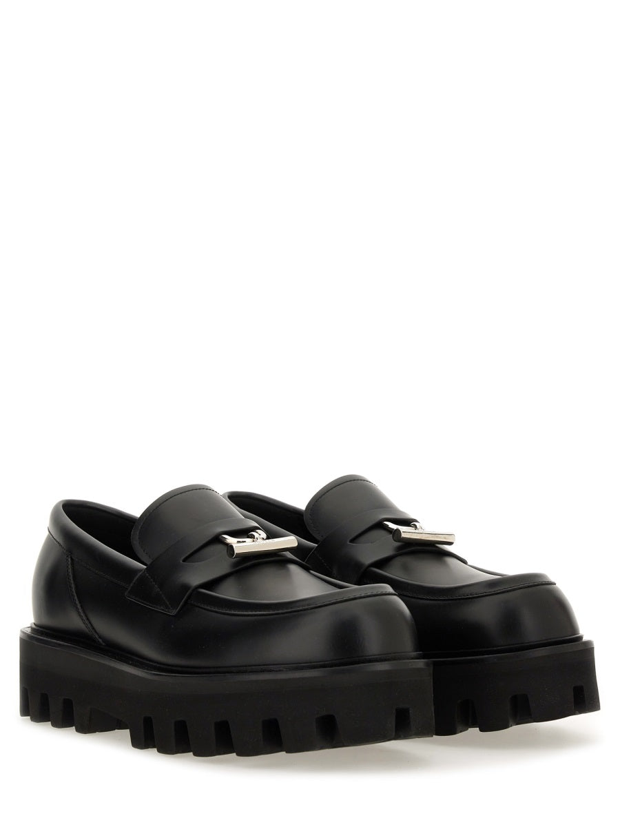 ALEXANDER MCQUEEN Classic Moccasin Loafers