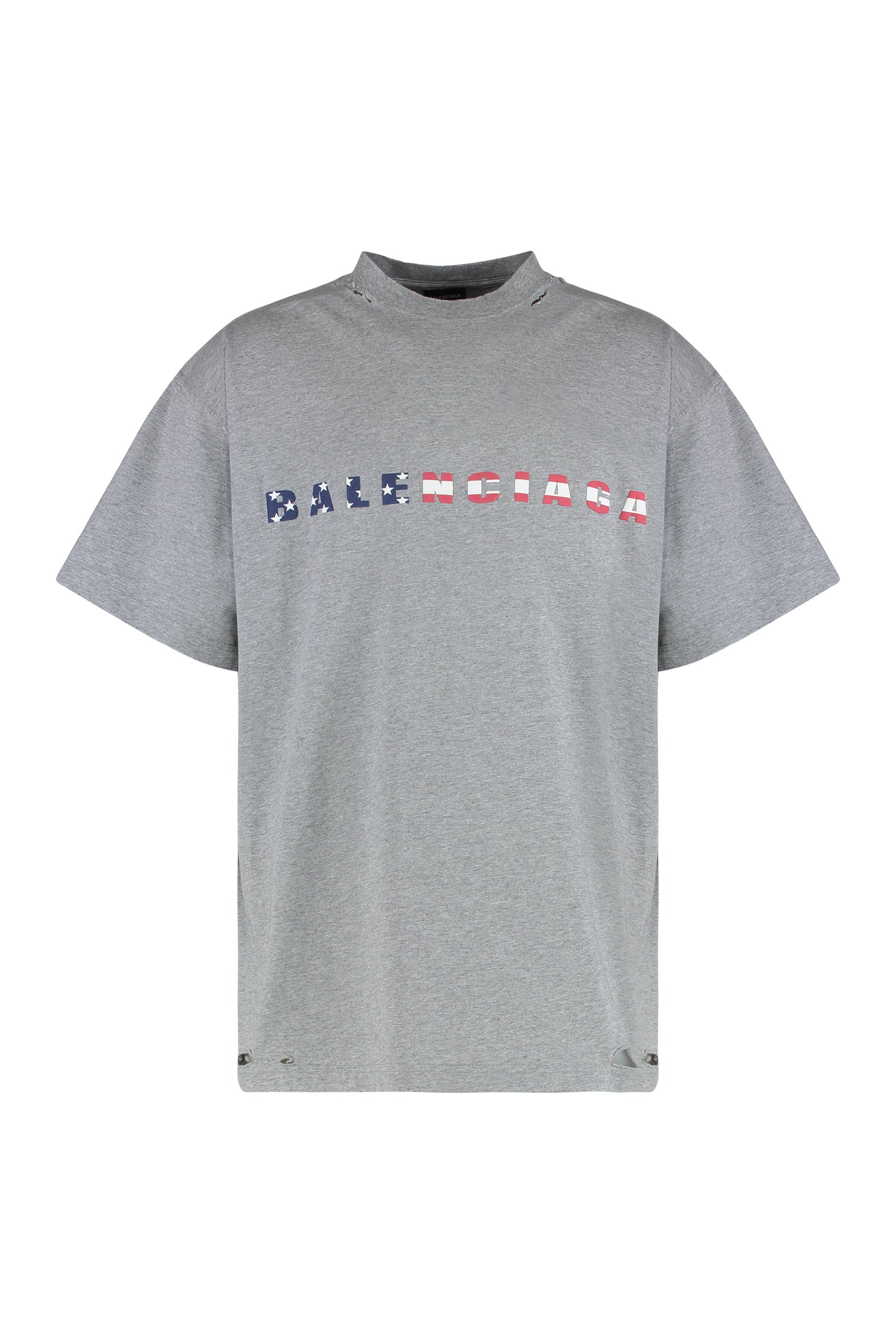 MM6 MAISON MARGIELA Men's Oversized Crew Neck Cotton T-Shirt