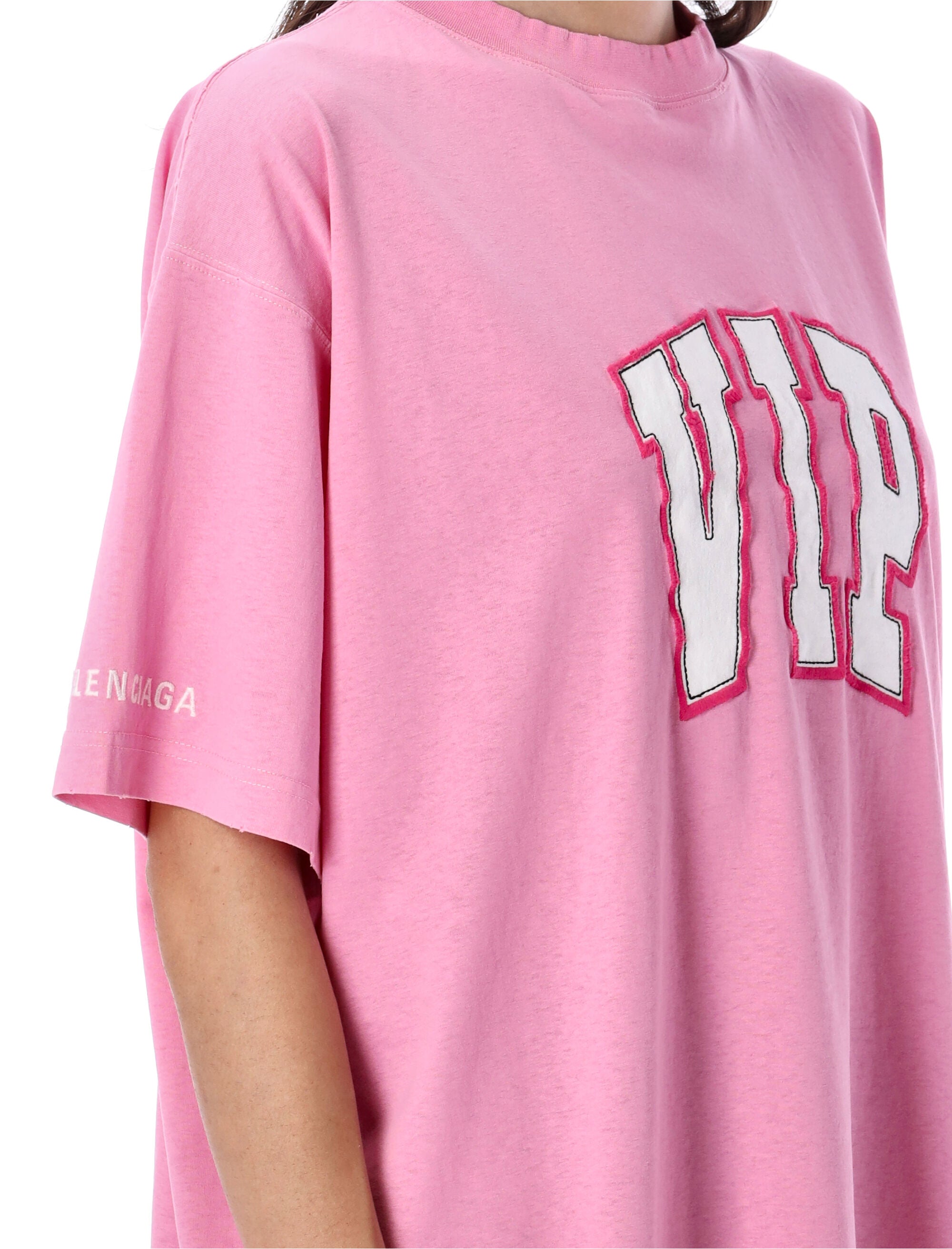 BALENCIAGA Oversized T-Shirt with VIP Patch - Size 2