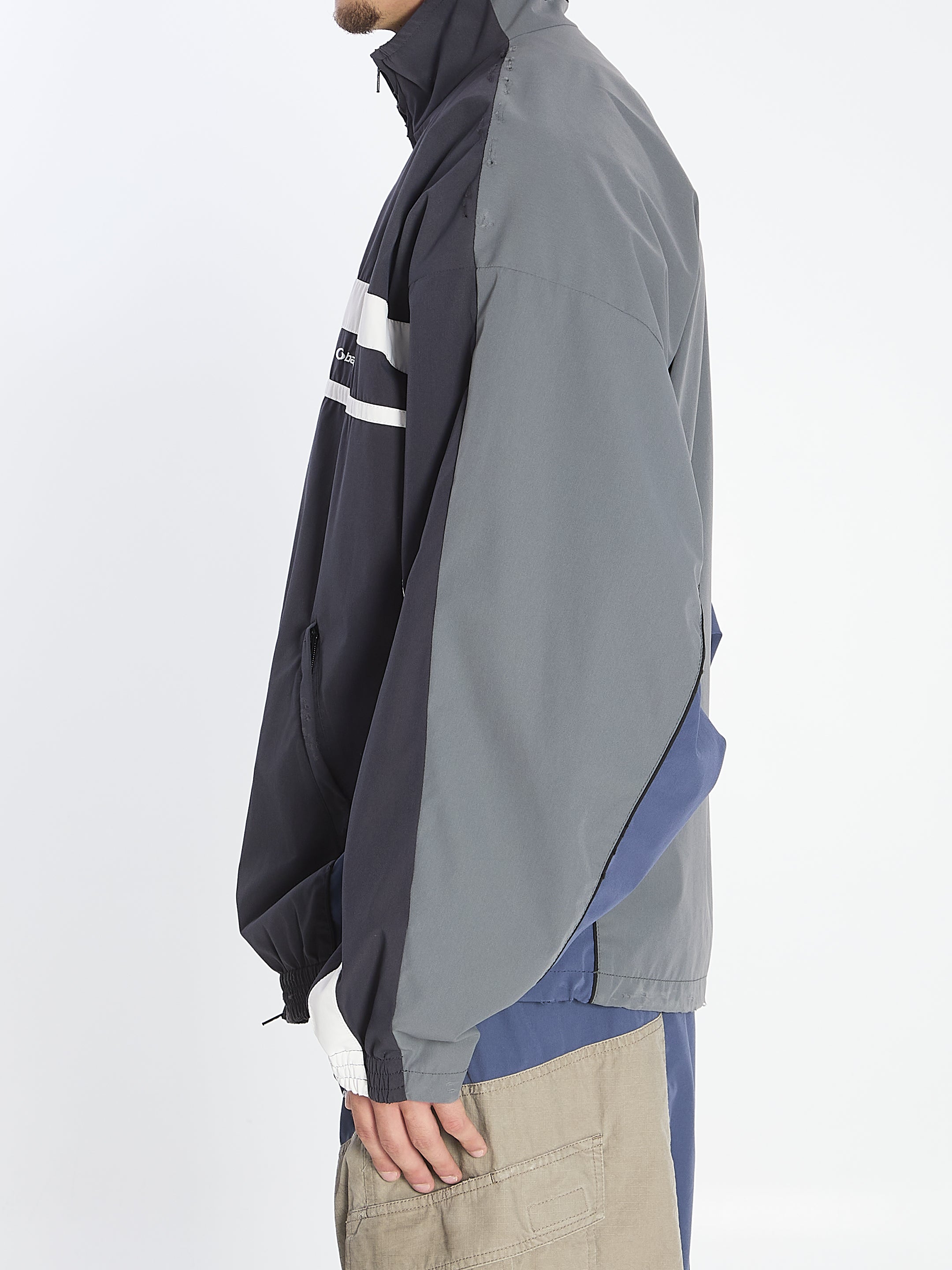 BALENCIAGA 50/50 Tracksuit Jacket - Oversized Fit