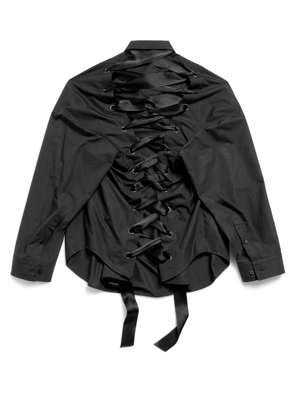 BALENCIAGA Oversized Lace-Up Shirt