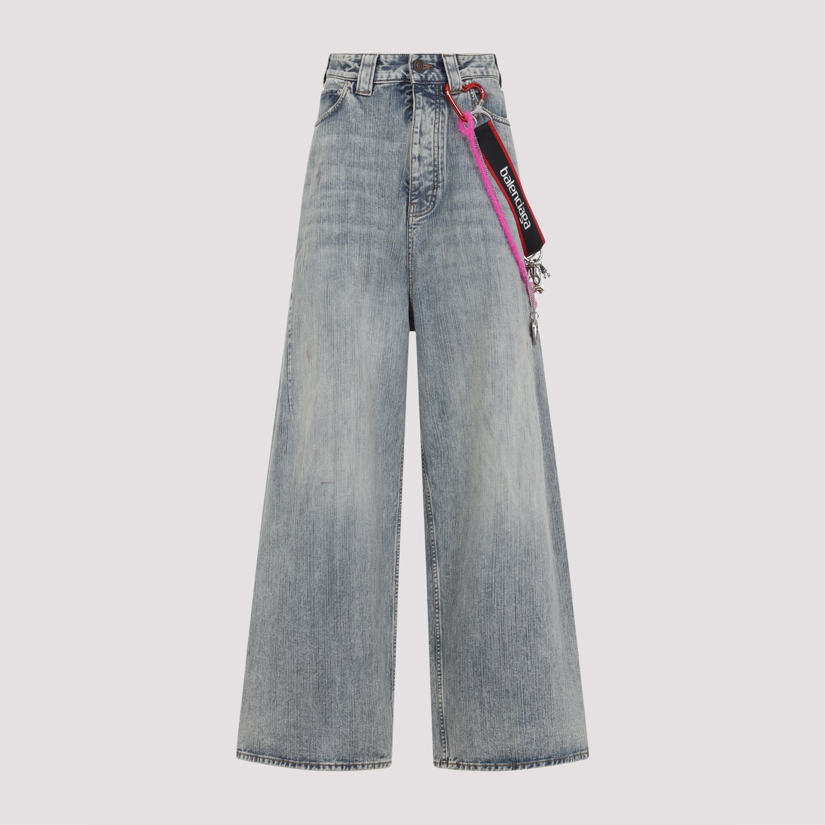 BALENCIAGA Charms Baggy Jeans for Women