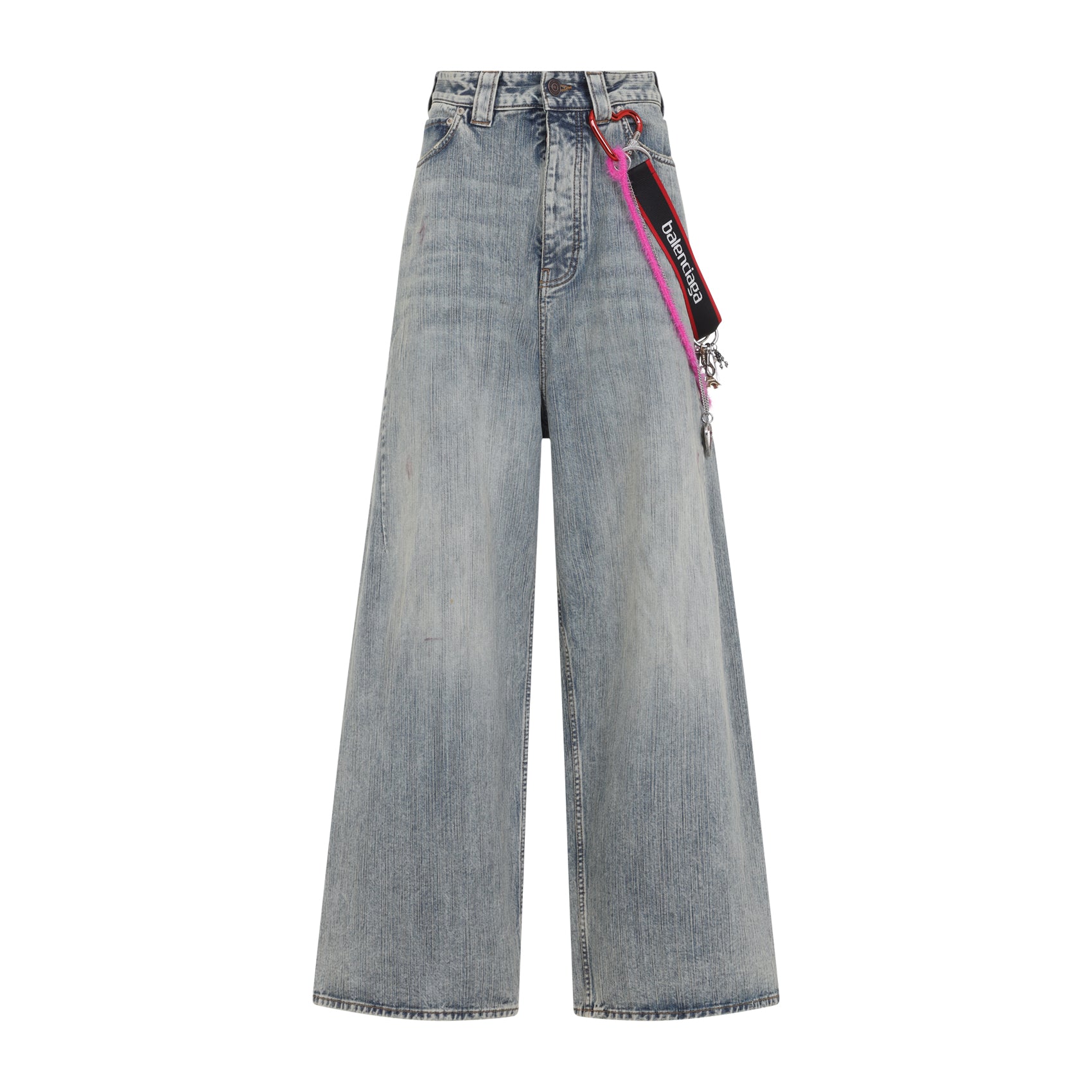 BALENCIAGA Charms Baggy Jeans for Women