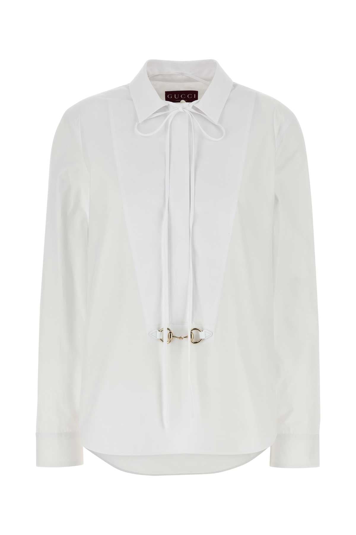 GUCCI Chic Cotton Shirt for Women - FW25 Collection
