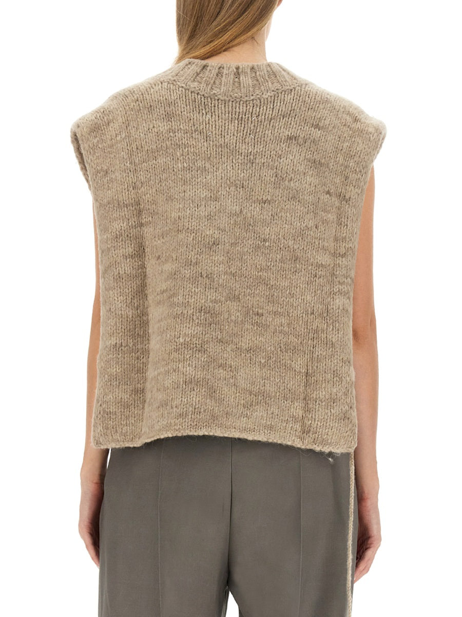 MAISON MARGIELA Oversized Knit Vest - Size S