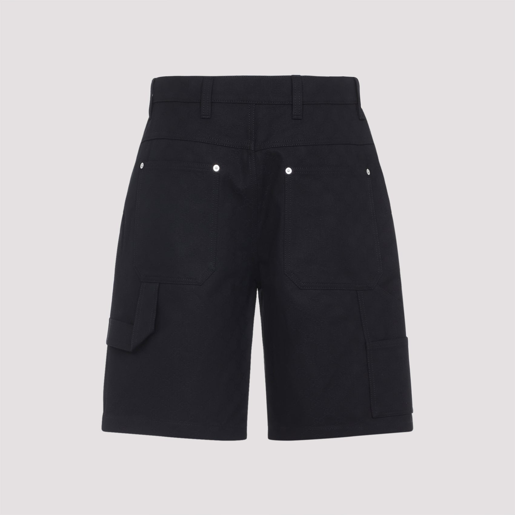 GUCCI Cotton Bermuda Shorts for Men - FW25 Collection