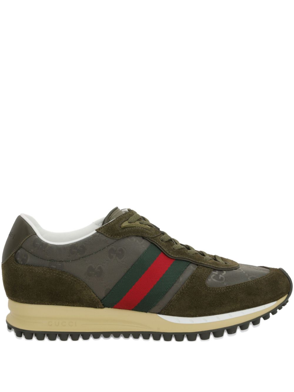 GUCCI Original GG Fabric and Suede Re-Motion Sneaker for Men