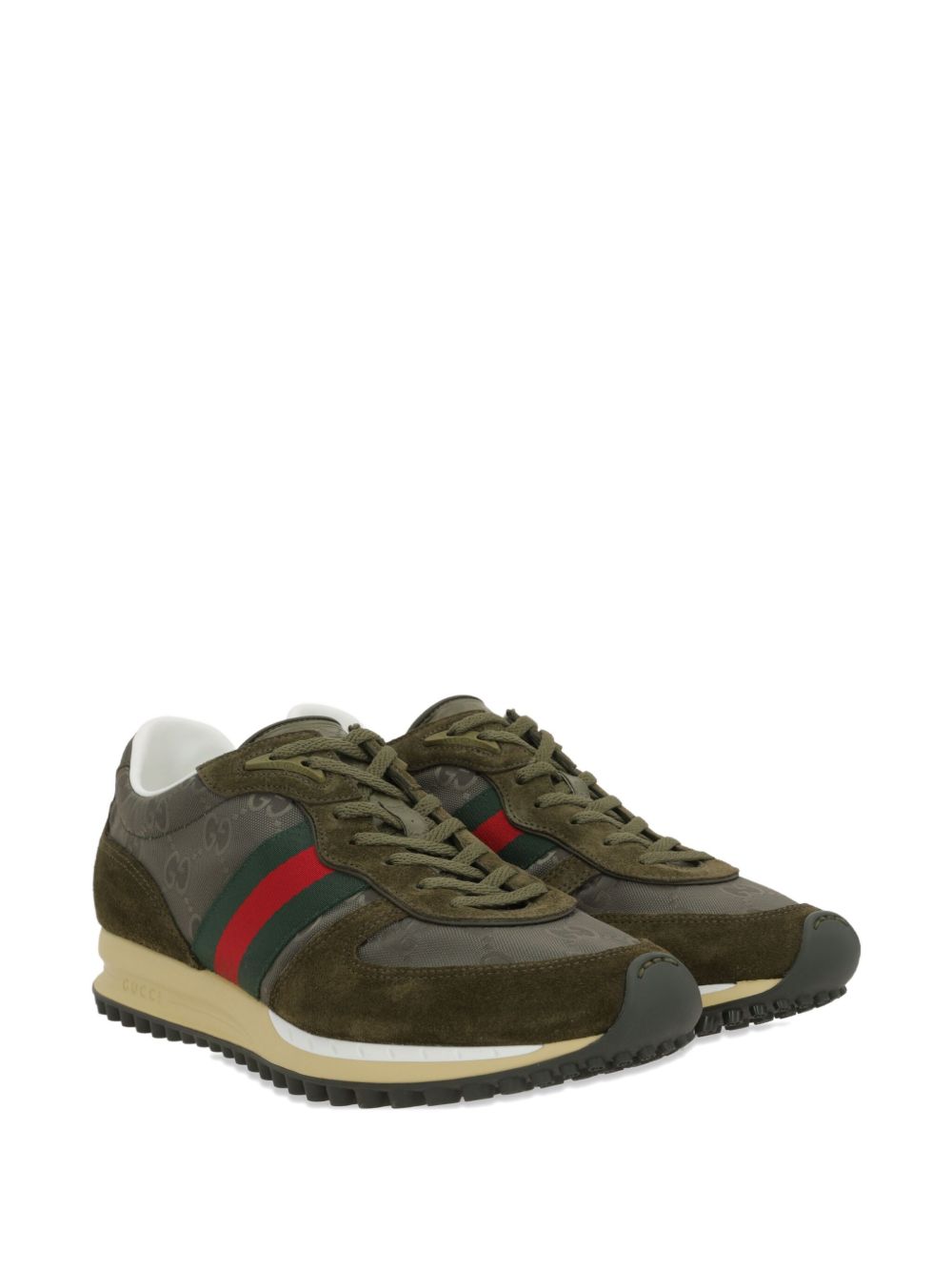 GUCCI Original GG Fabric and Suede Re-Motion Sneaker for Men