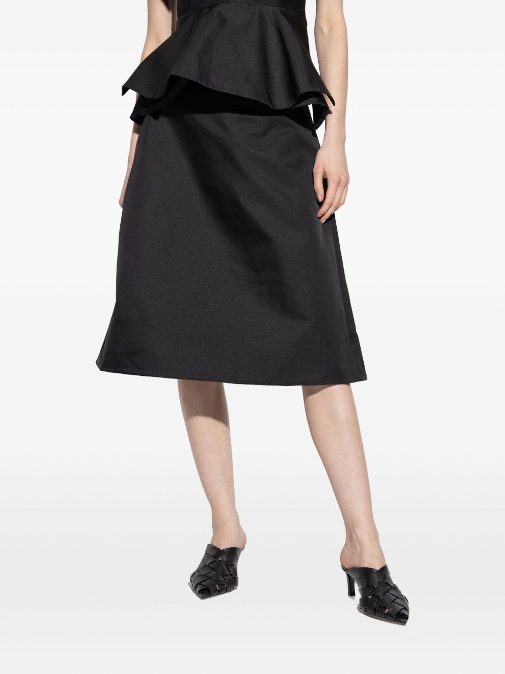 ALEXANDER MCQUEEN Stylish Polyester Skirt for Women - FW25 Collection
