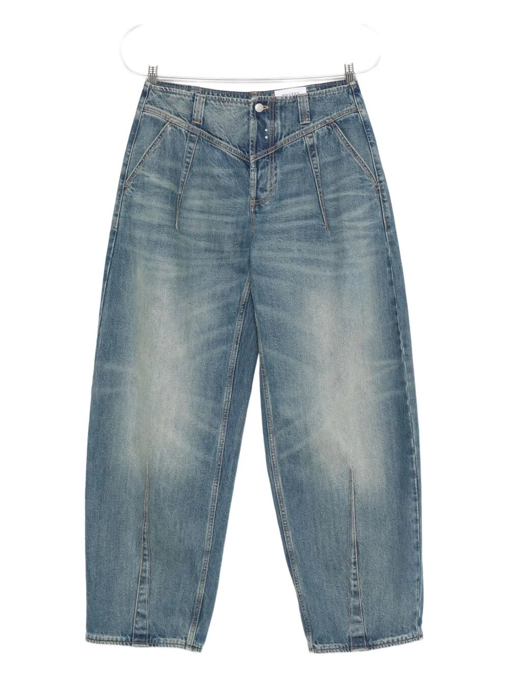 ALEXANDER MCQUEEN High-Waisted Women's Denim Jeans - FW25 Collection