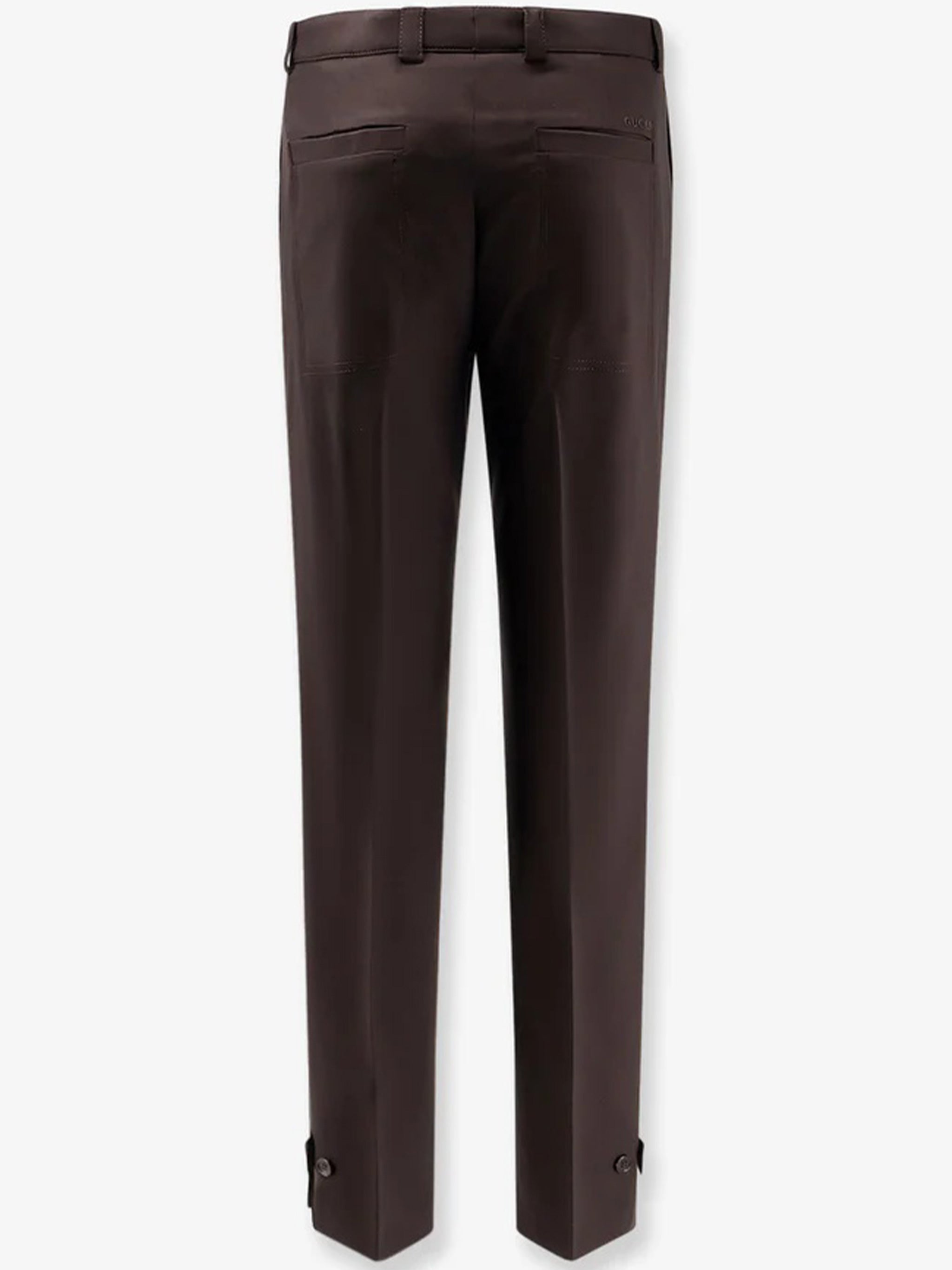 GUCCI Fashionable Gabardine Pants for Men - FW25 Collection